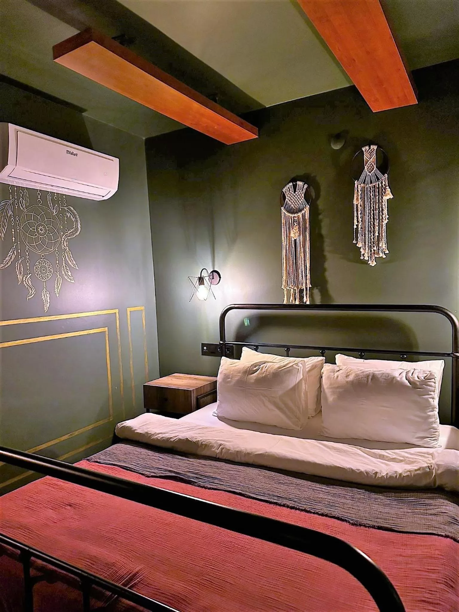 Bed in Sunset Hotel Marmaris