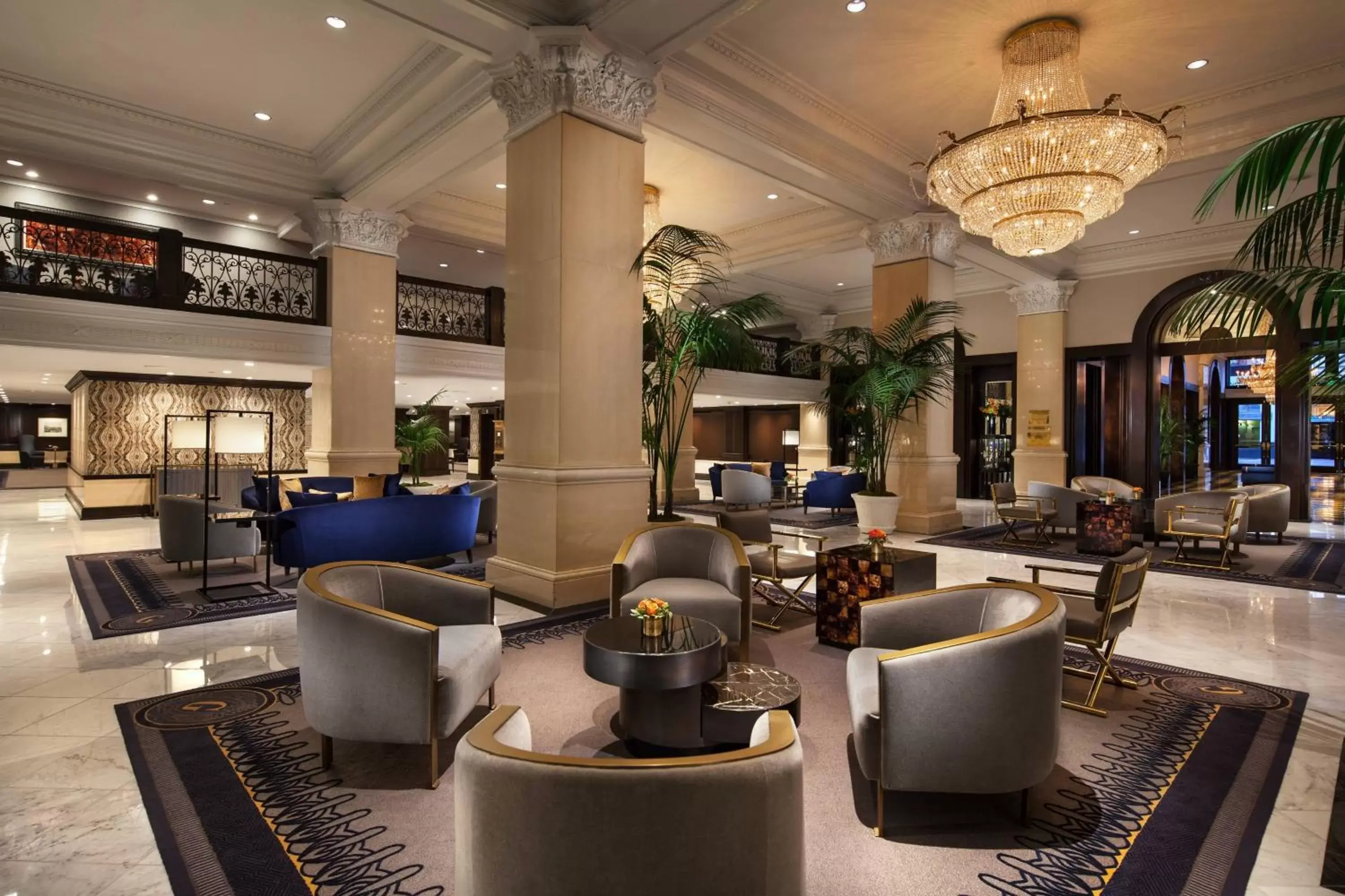 Lobby or reception, Lounge/Bar in The US Grant, a Luxury Collection Hotel, San Diego