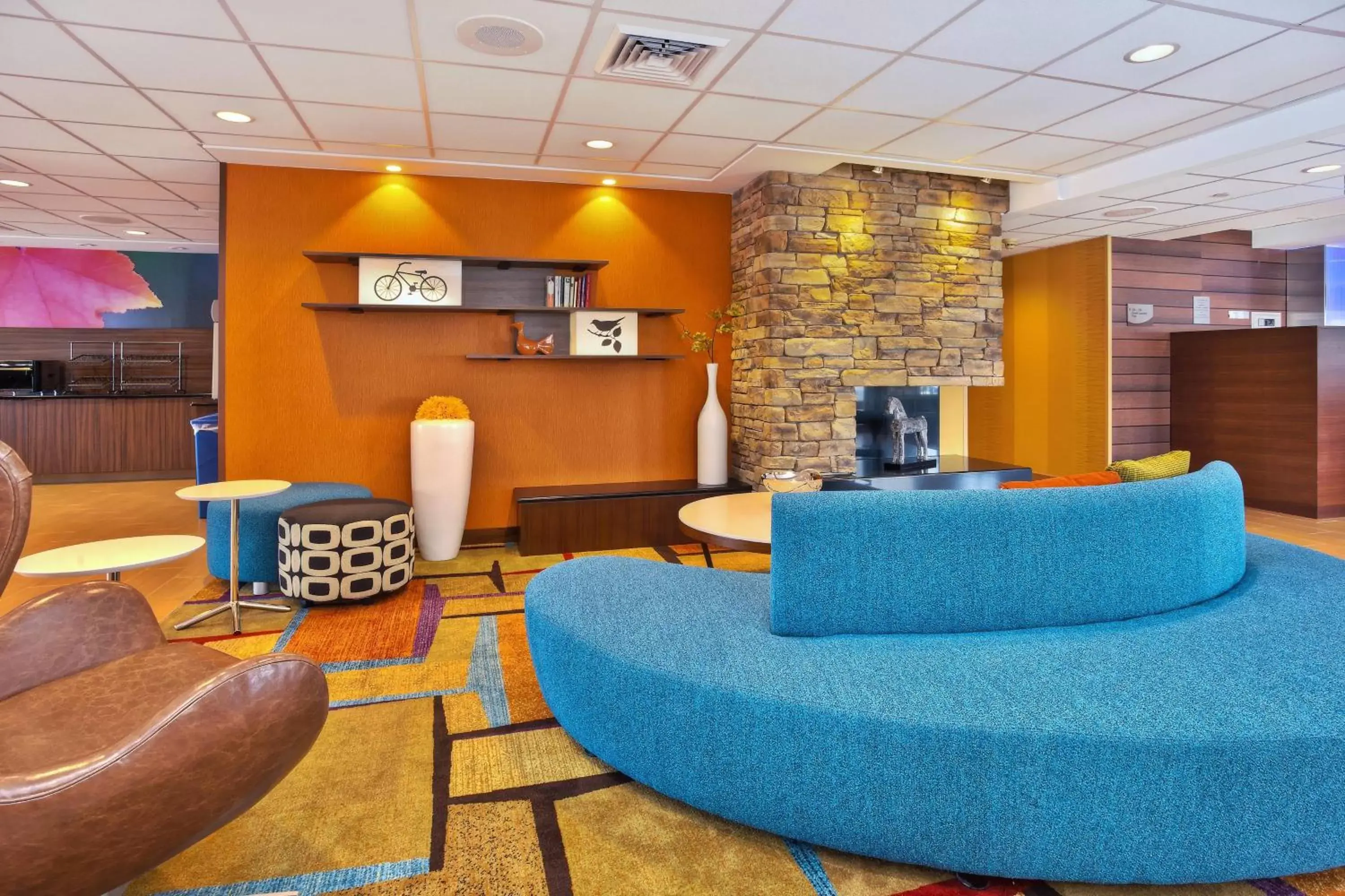 Lobby or reception, Lobby/Reception in Fairfield Inn & Suites by Marriott Madison West/Middleton