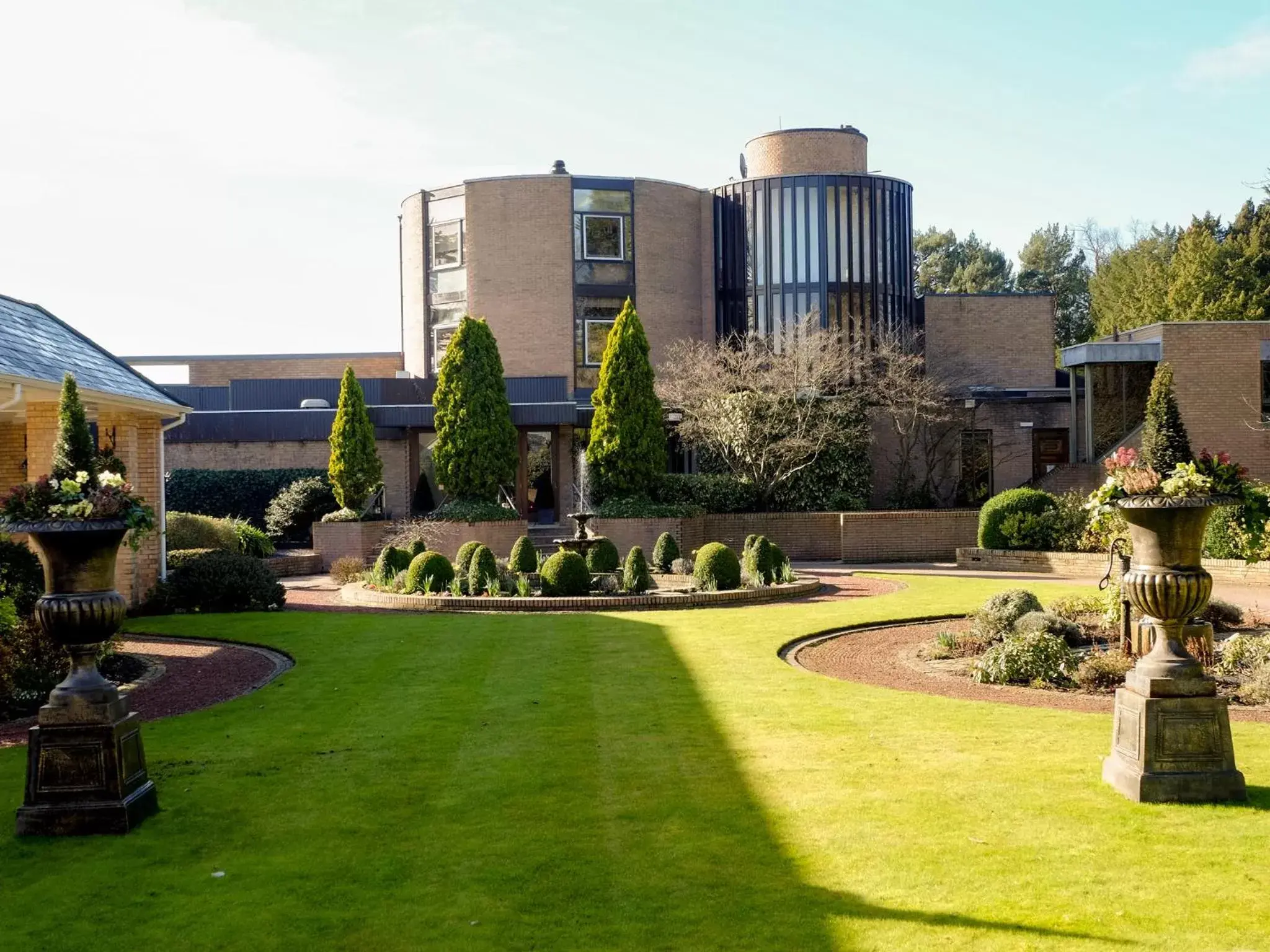 Garden in Macdonald Portal Hotel, Golf & Spa Cobblers Cross, Cheshire