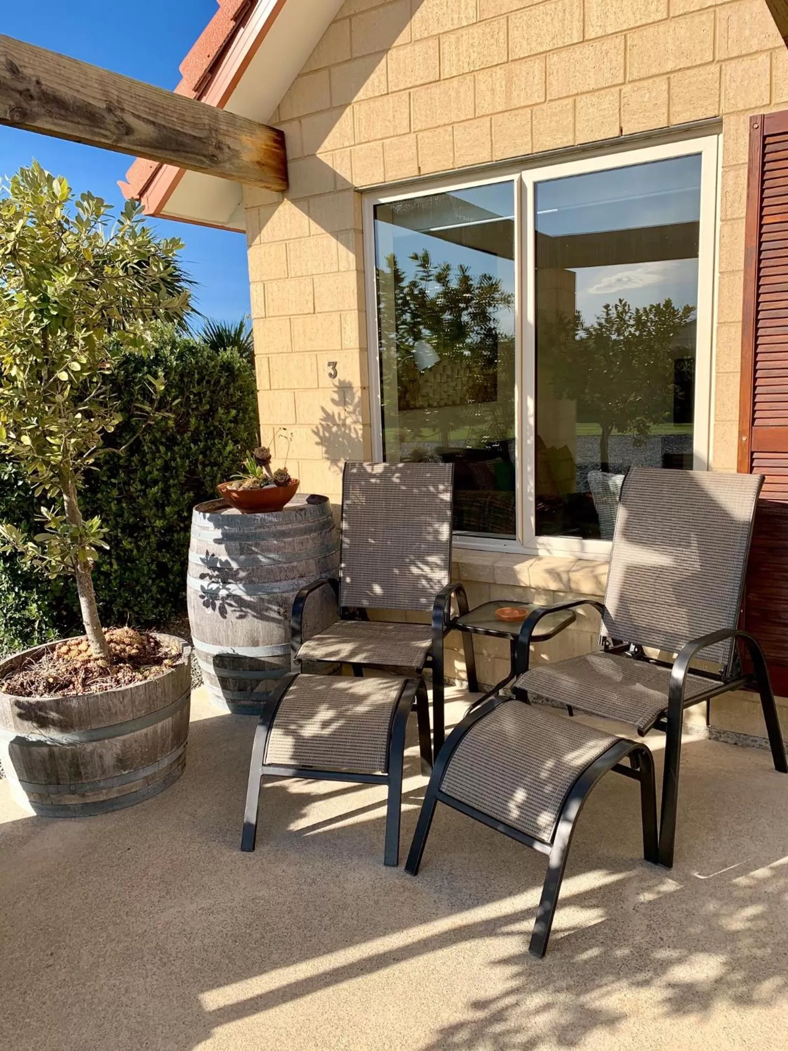 Patio in Teviot View Accommodation