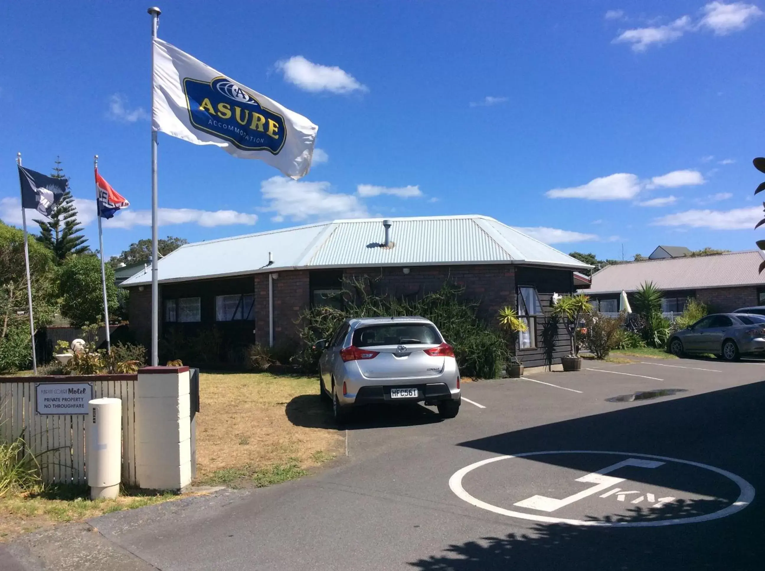 Facade/entrance, Property Building in ASURE Kapiti Court Motel