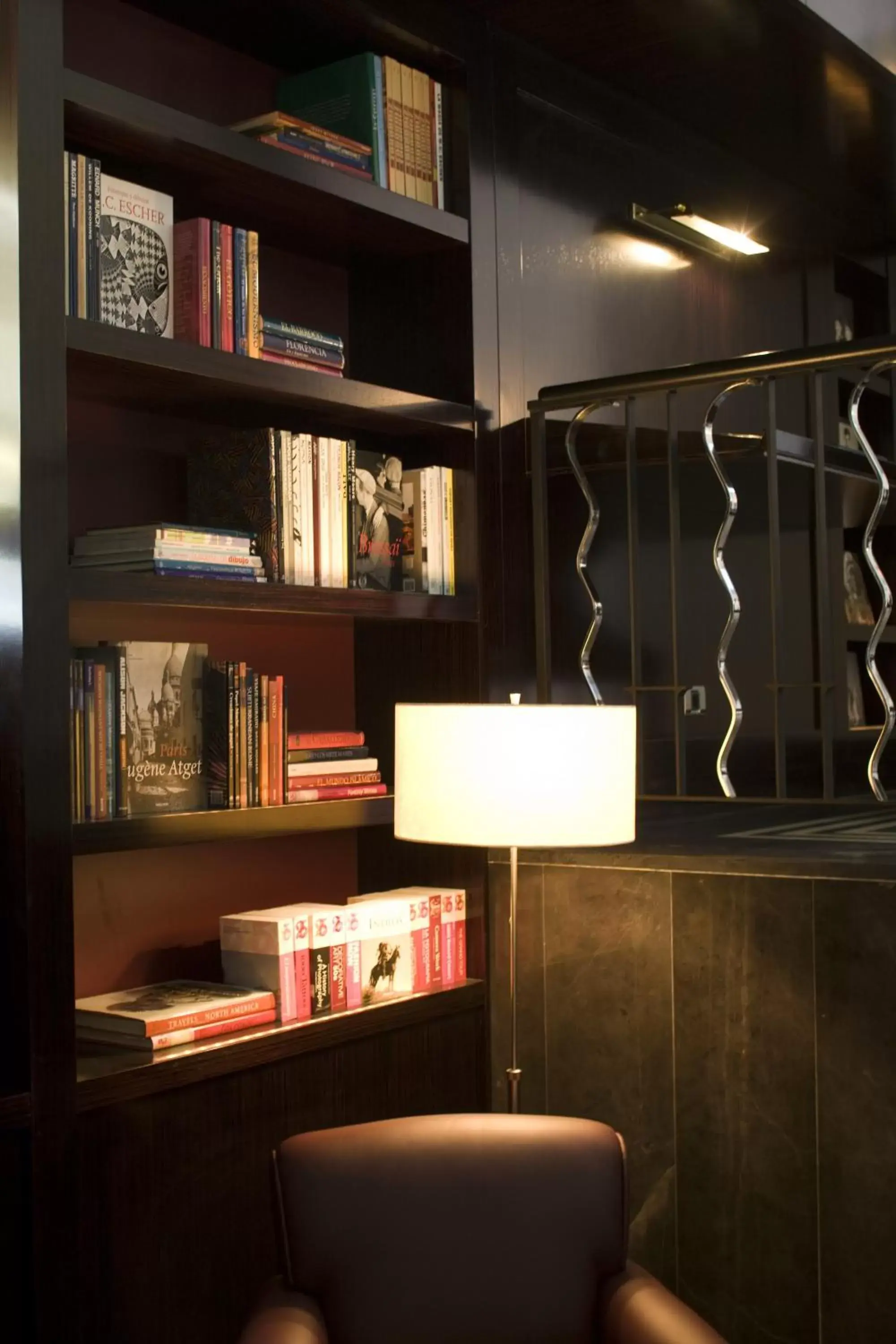 Library in Hotel Boutique Gareus