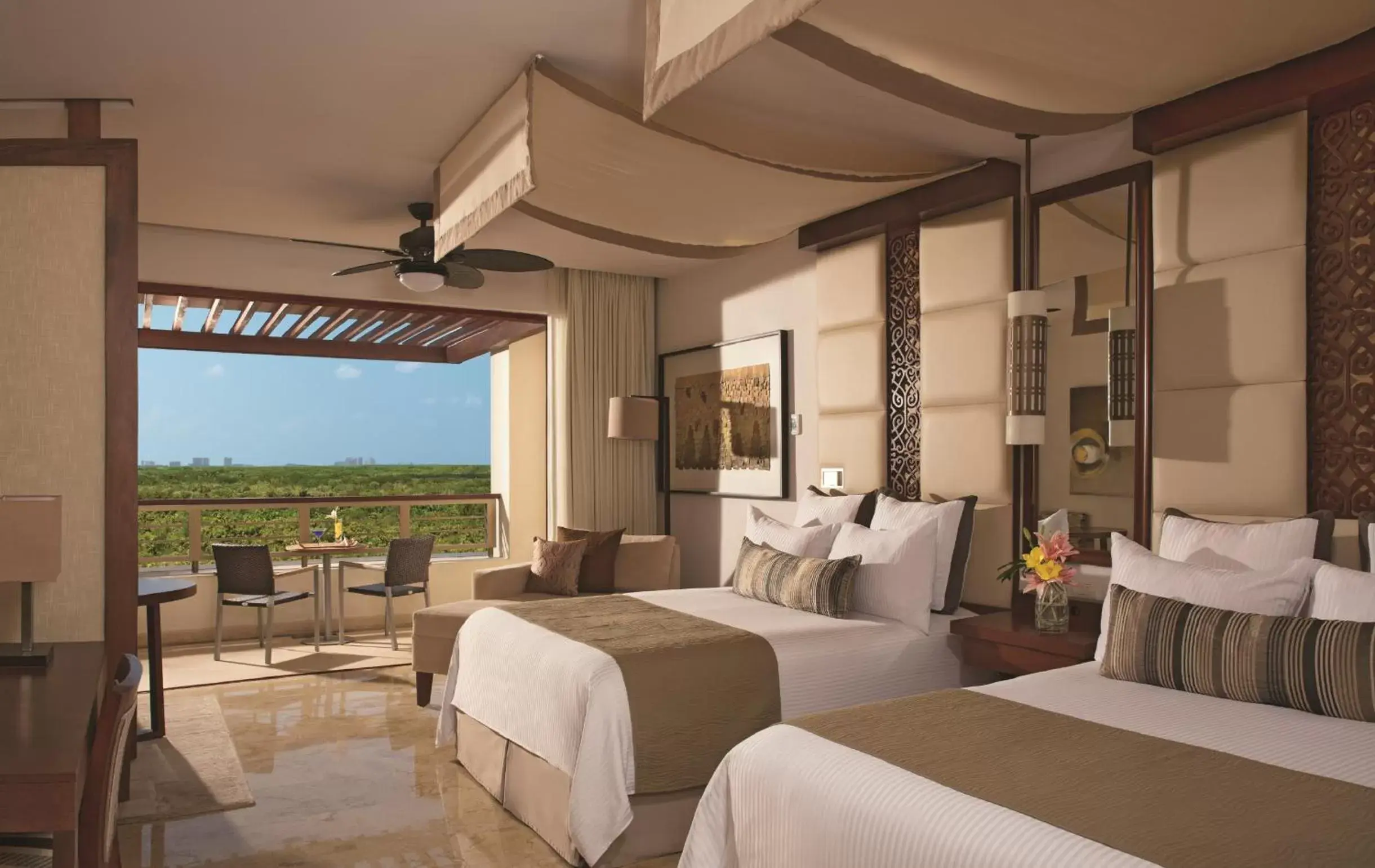 Balcony/Terrace in Secrets Playa Mujeres Golf & Spa Resort - All Inclusive Adults Only
