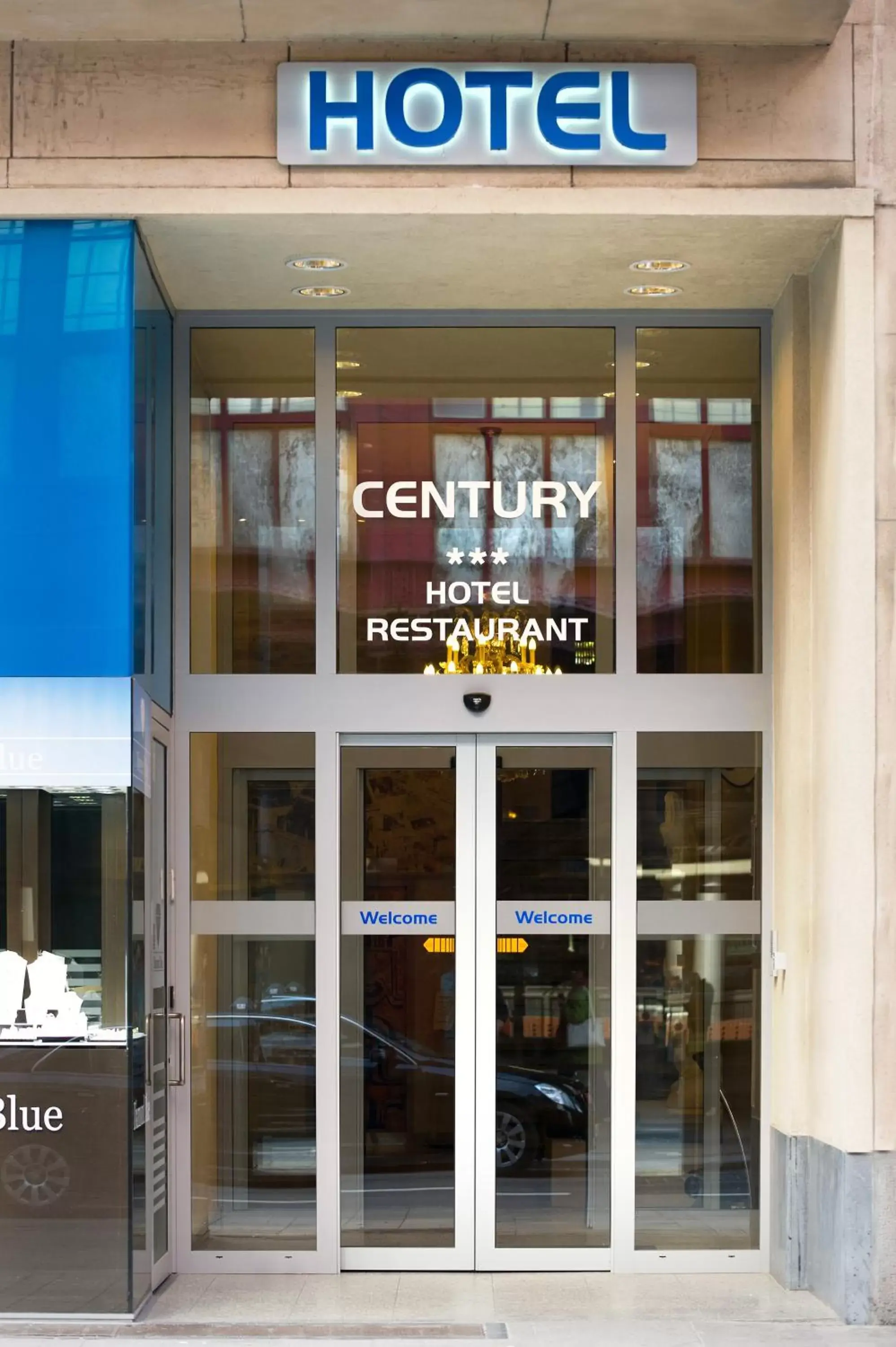 Facade/entrance in Century Hotel Antwerpen Centrum