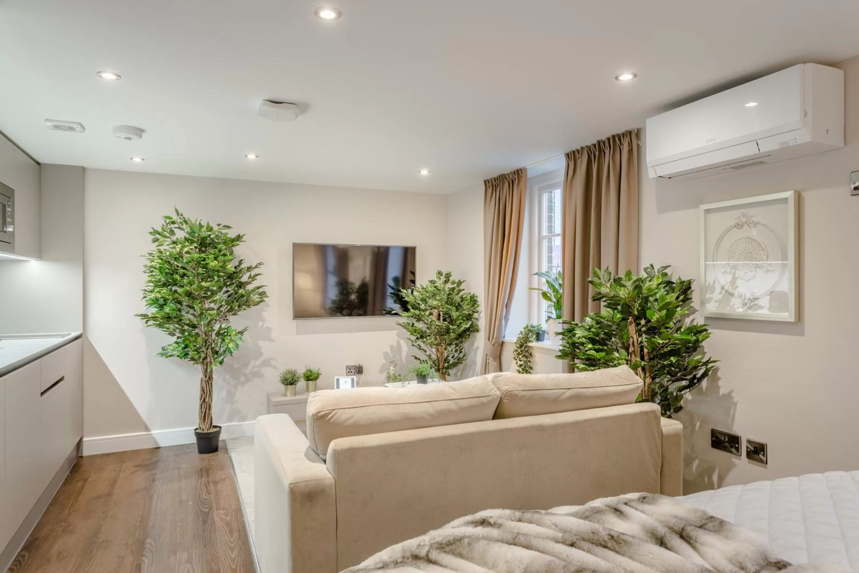 Living room in Heritage Mews Nottingham