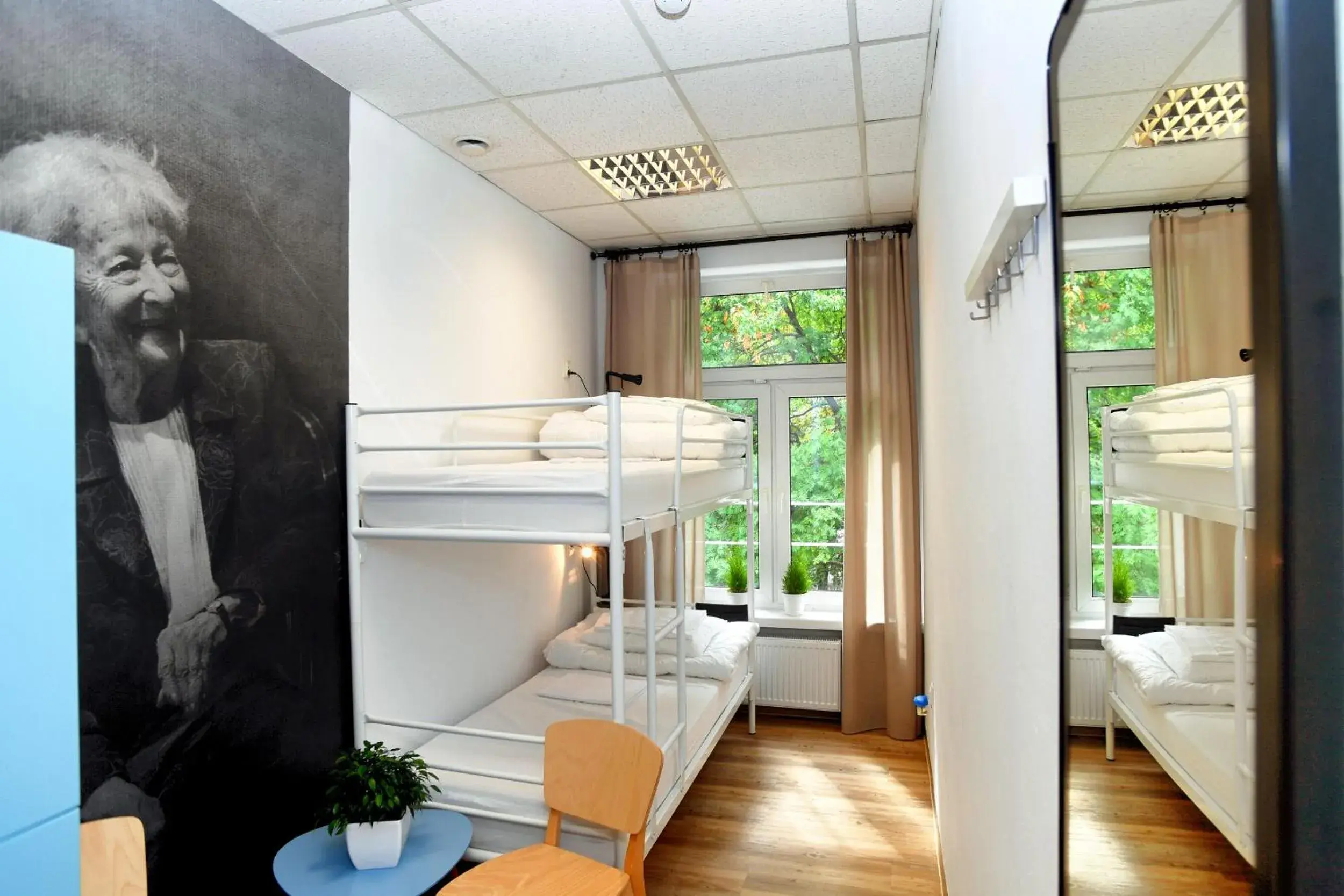 Photo of the whole room, Bunk Bed in Warsaw Hostel Centrum