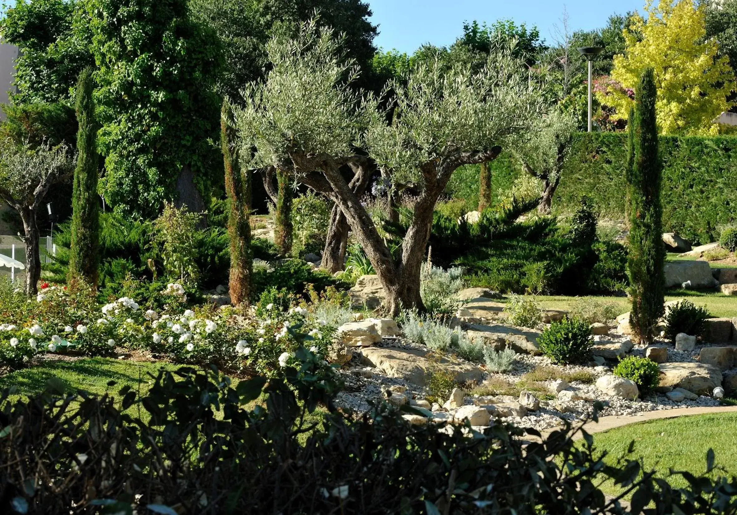 Garden in Aquabella Hôtel & Spa