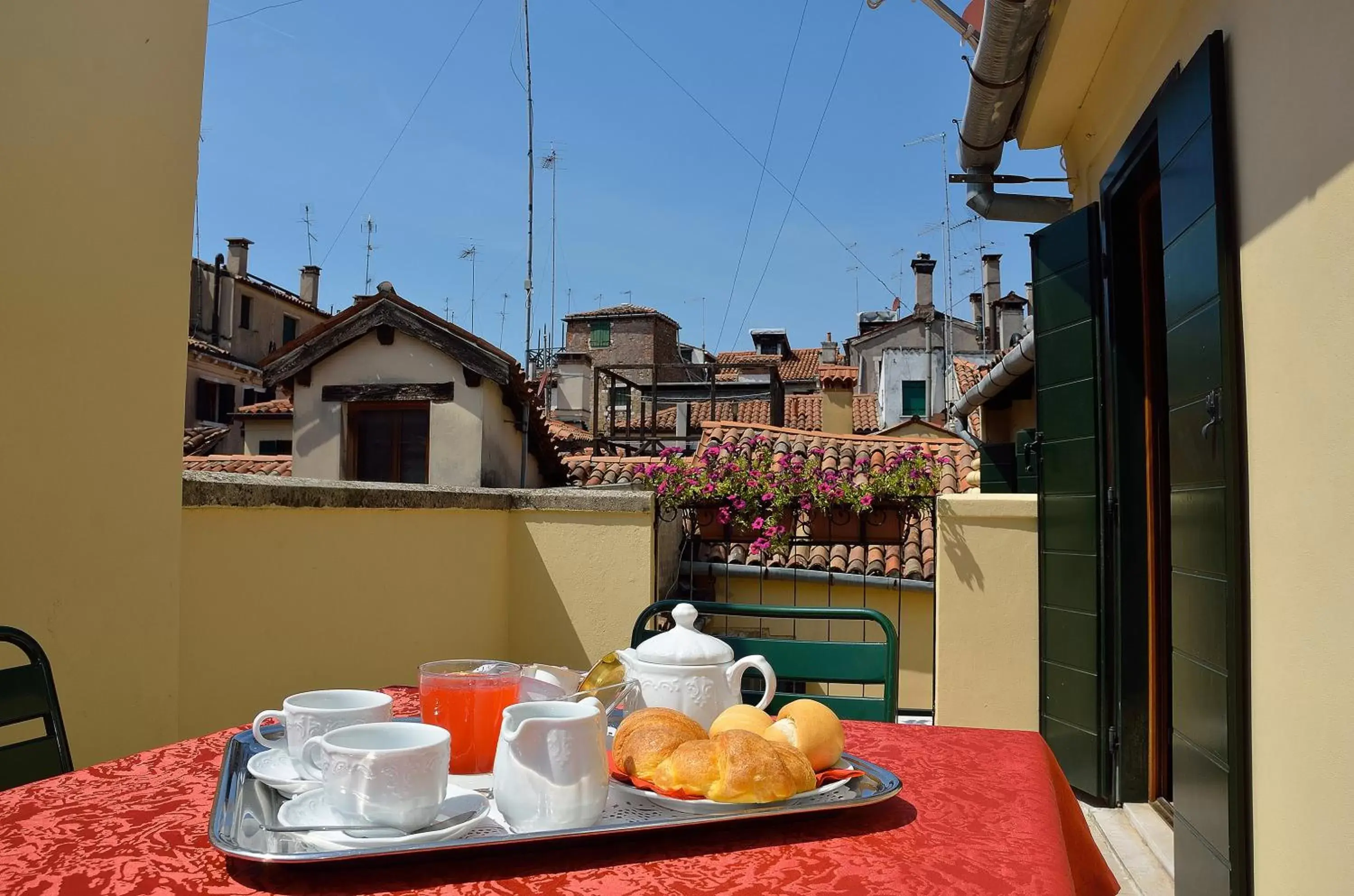 Balcony/Terrace in Residenza Goldoni
