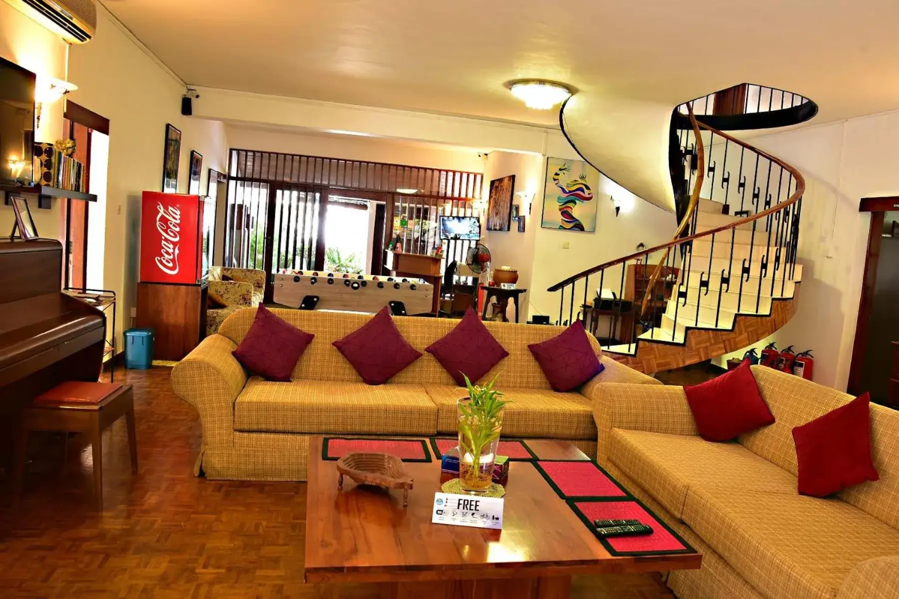 Lobby or reception, Lounge/Bar in Colombo Villa at Cambridge Place