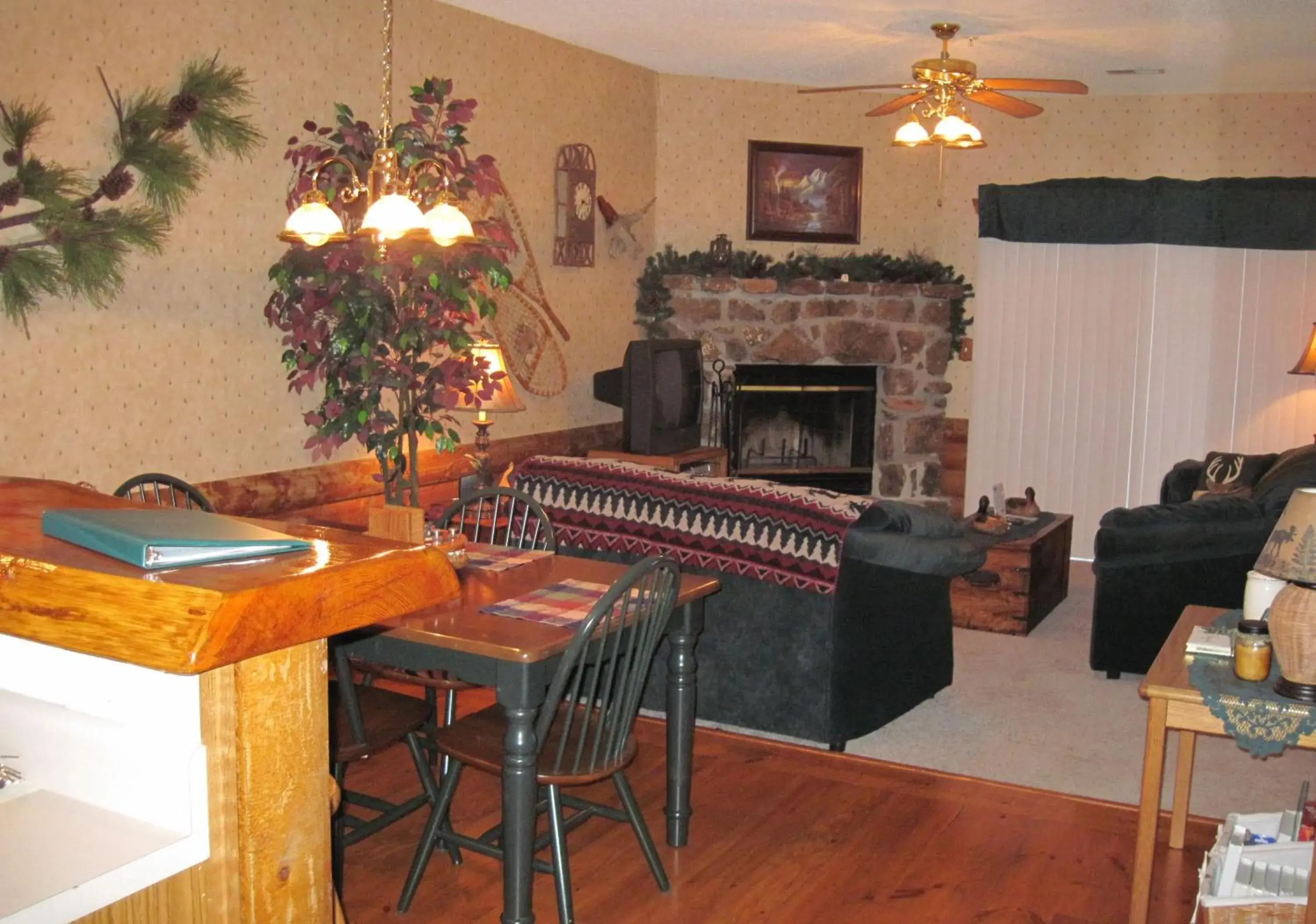 Living room in The Village At Indian Point Resort