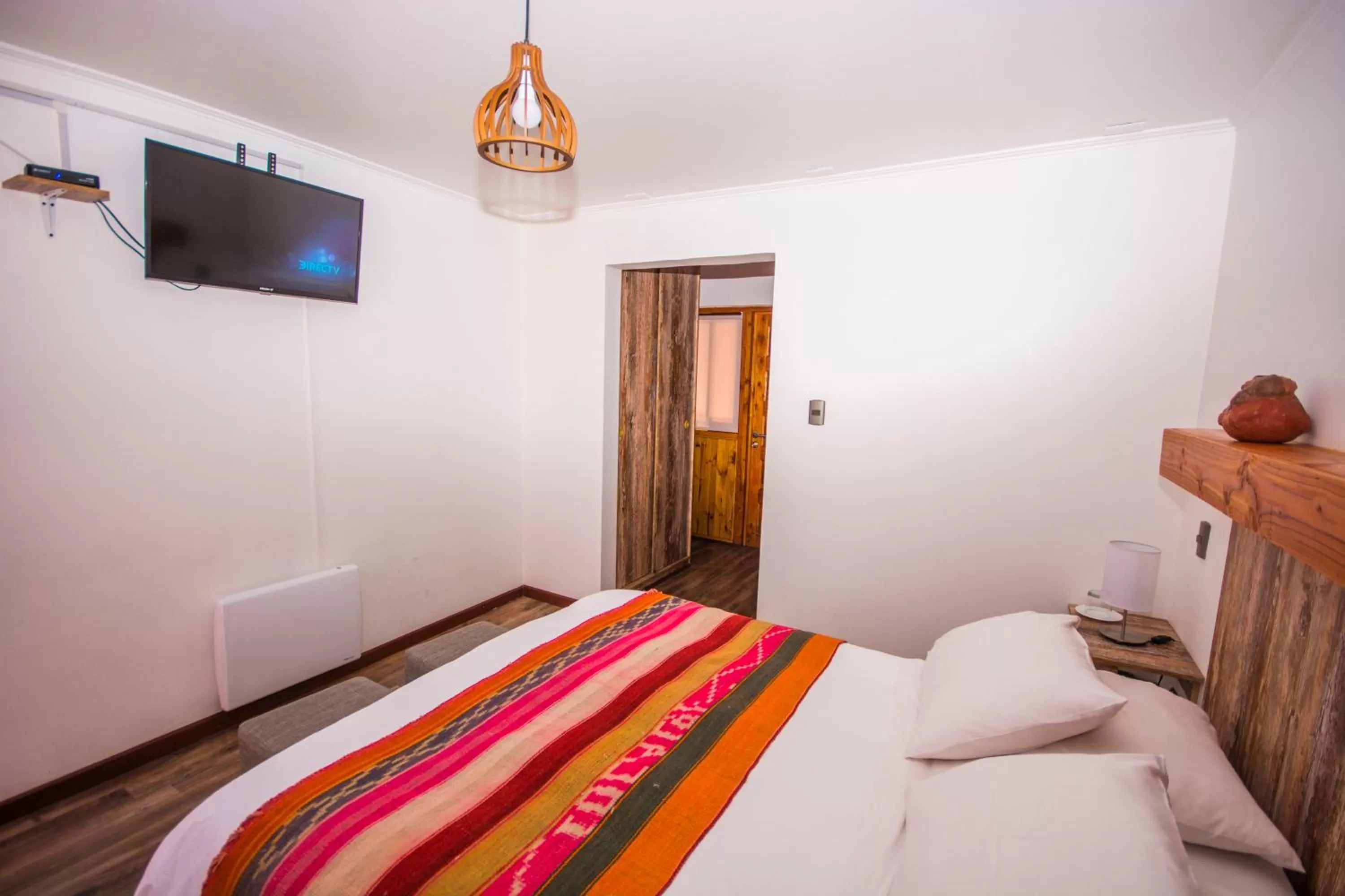 TV and multimedia, Bed in Hotel Casa Algarrobo