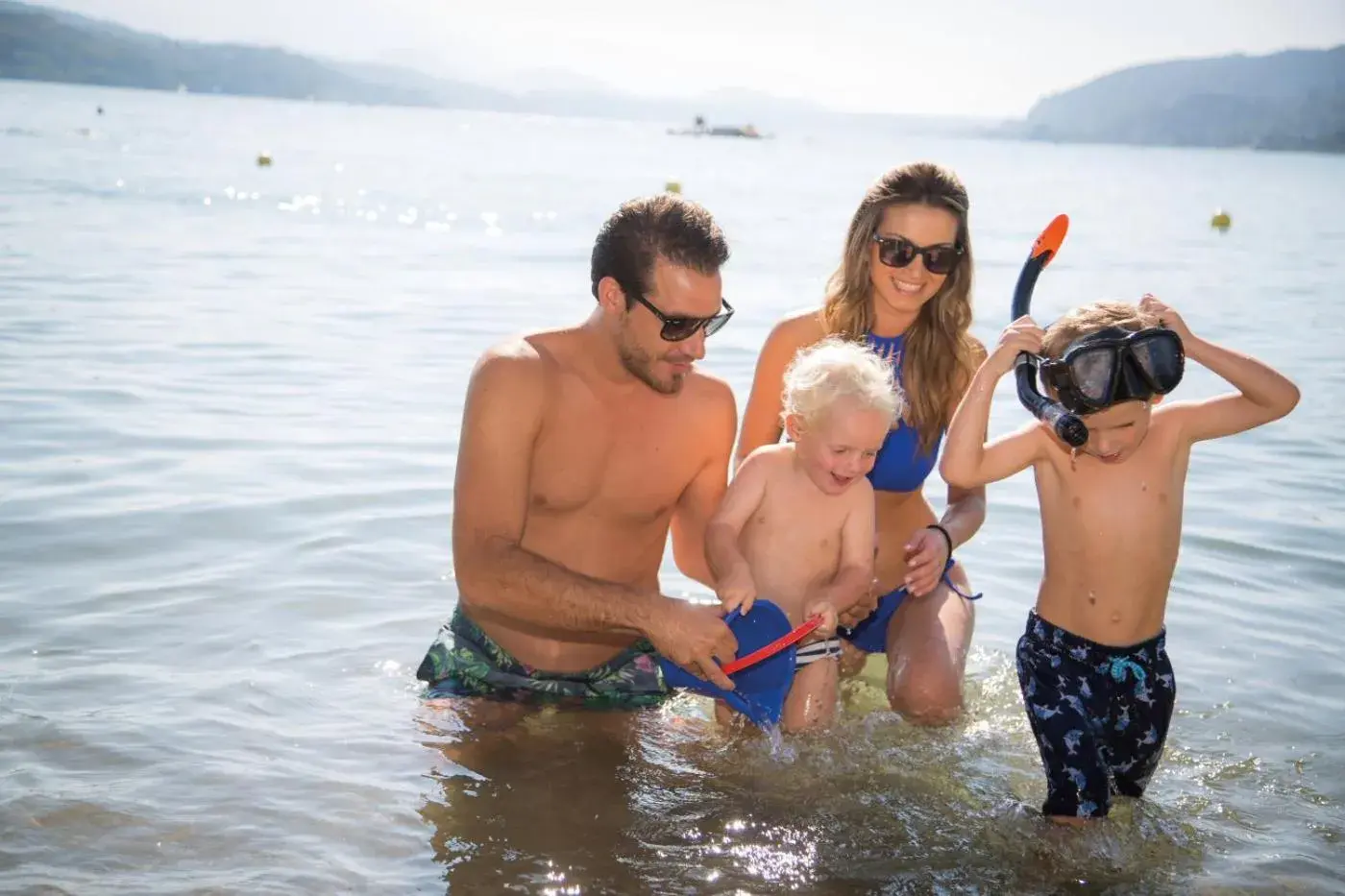 Snorkeling, Family in Werzer's Hotel Resort Pörtschach