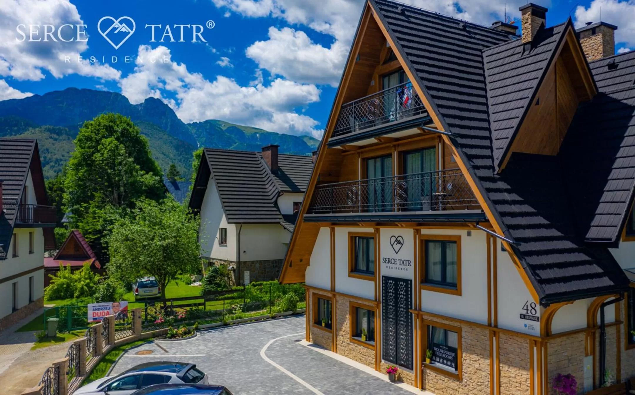 Property building in Serce Tatr Residence Zakopane - blisko Krupówek