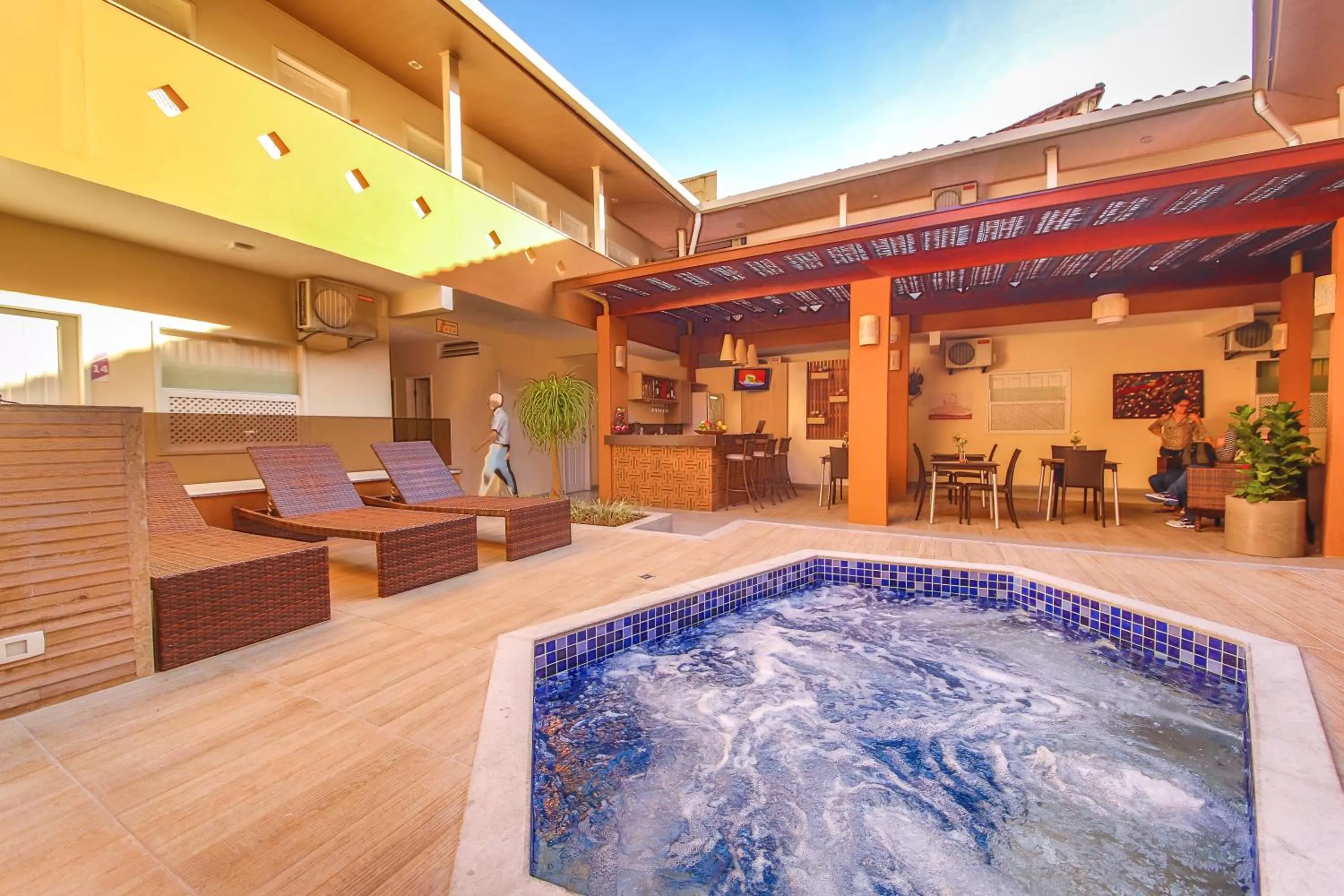 Hot Tub in Rede Andrade Terra Brasil