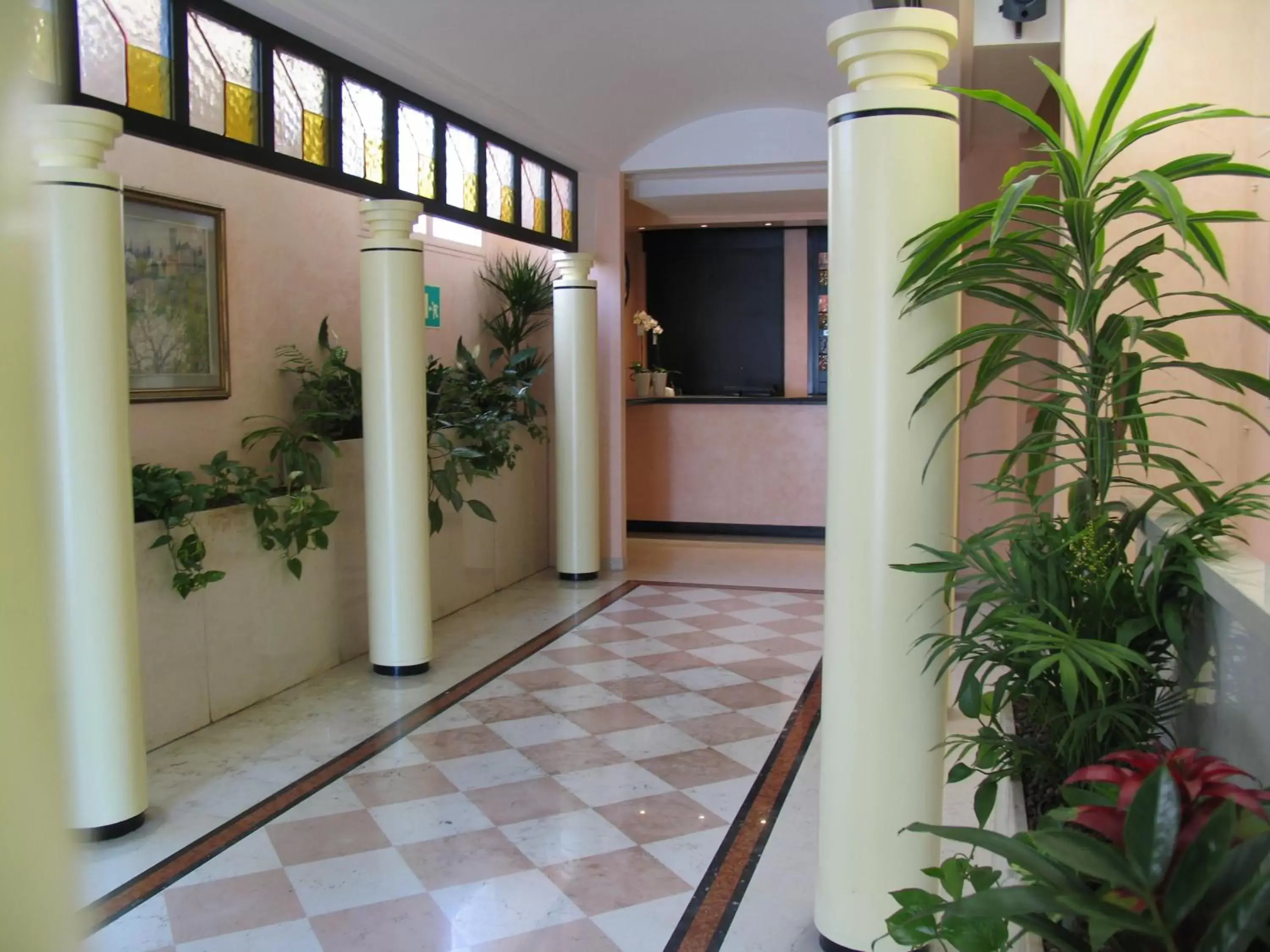 Lobby or reception in Hotel Garibaldi