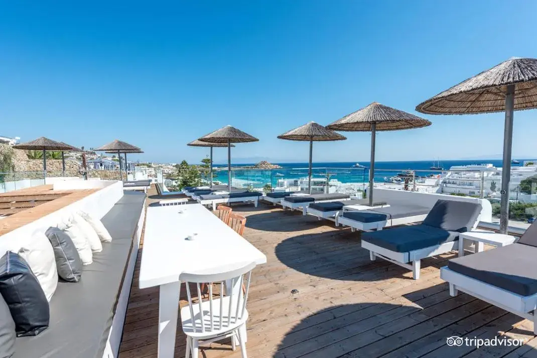 Restaurant/places to eat in The George Hotel Mykonos