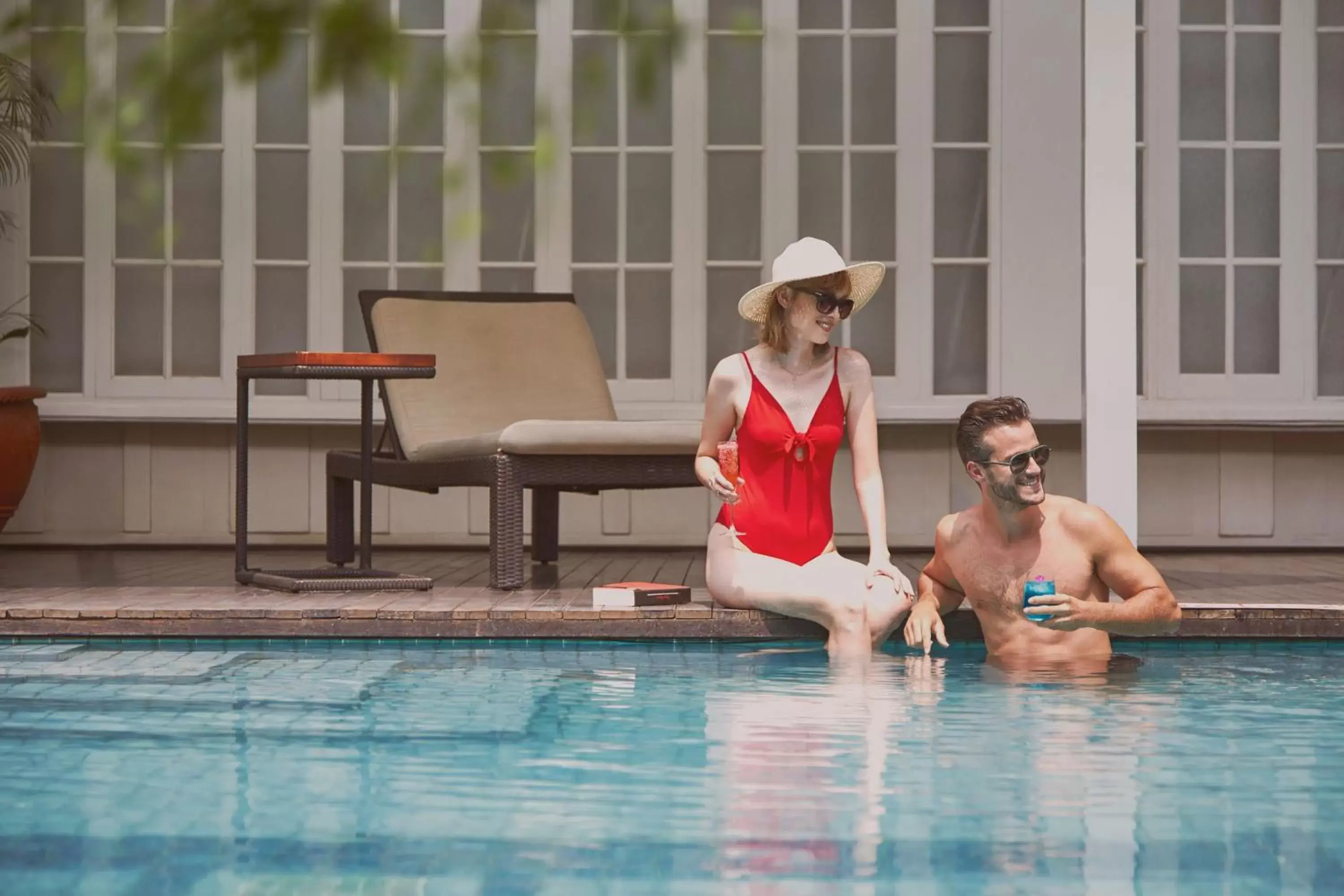 Swimming pool in The Hermitage, A Tribute Portfolio Hotel, Jakarta Swimming pool in The Hermitage, A Tribute Portfolio Hotel, Jakarta