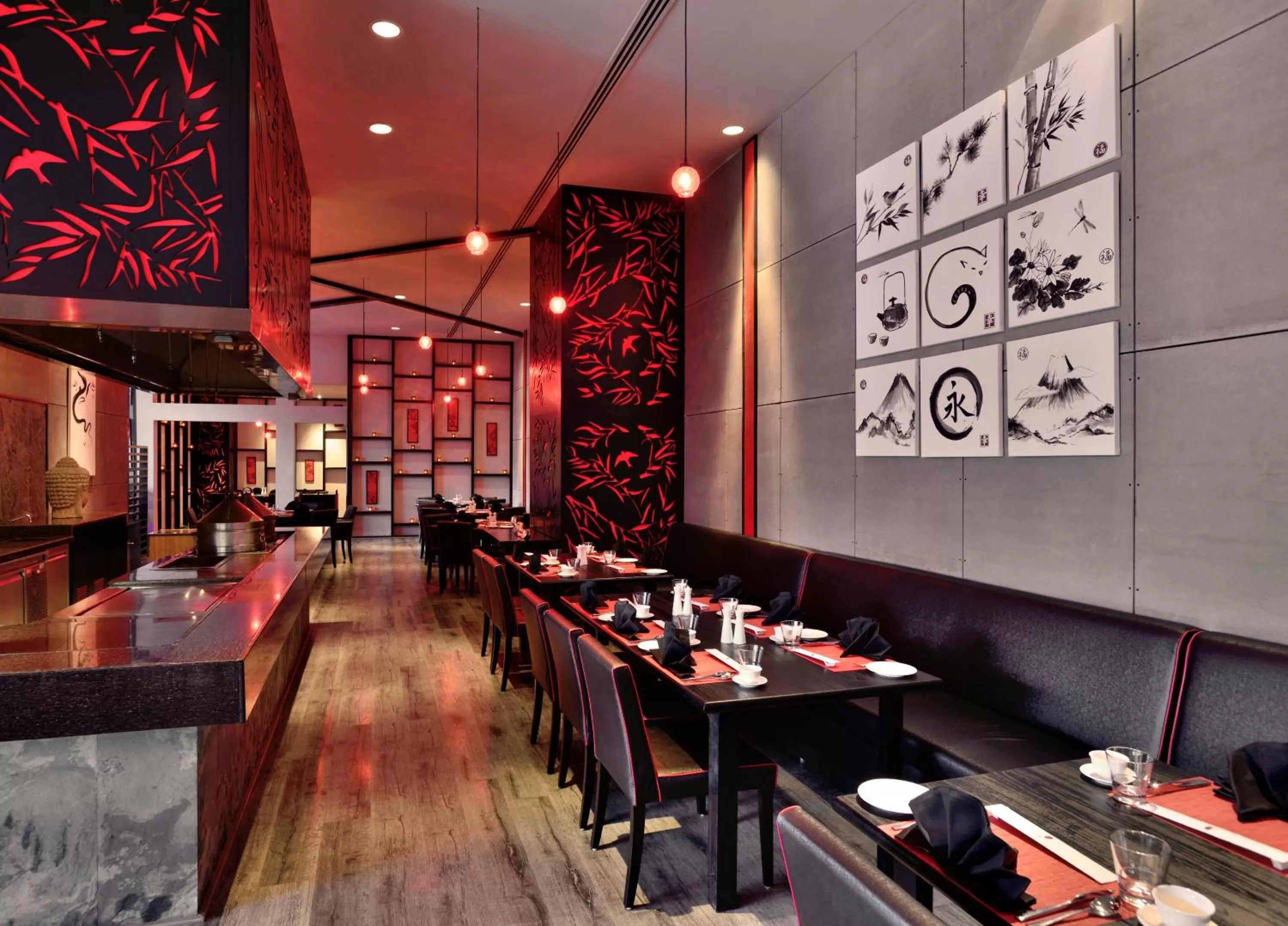 Restaurant/places to eat in Radisson Blu Plaza Hotel Hyderabad Banjara Hills