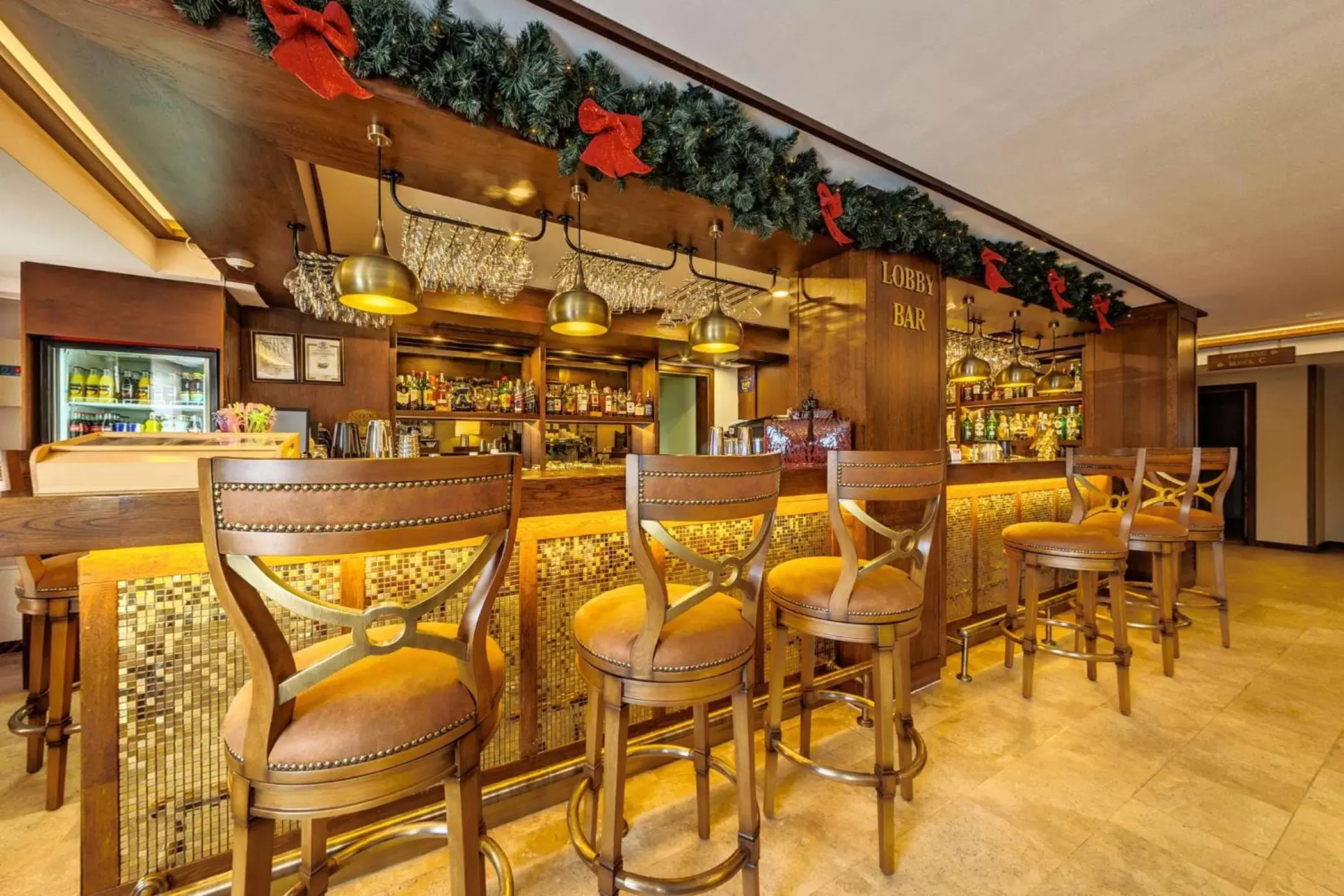 Lobby or reception, Lounge/Bar in Regnum Bansko Ski Hotel & SPA