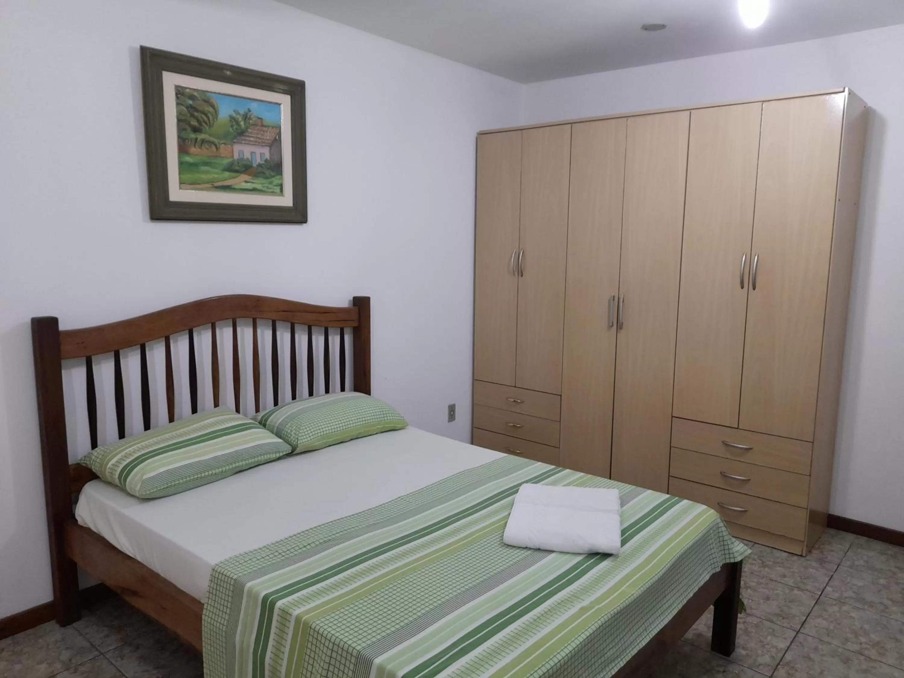 Bed in Pousada Baleia Franca Canasvieiras