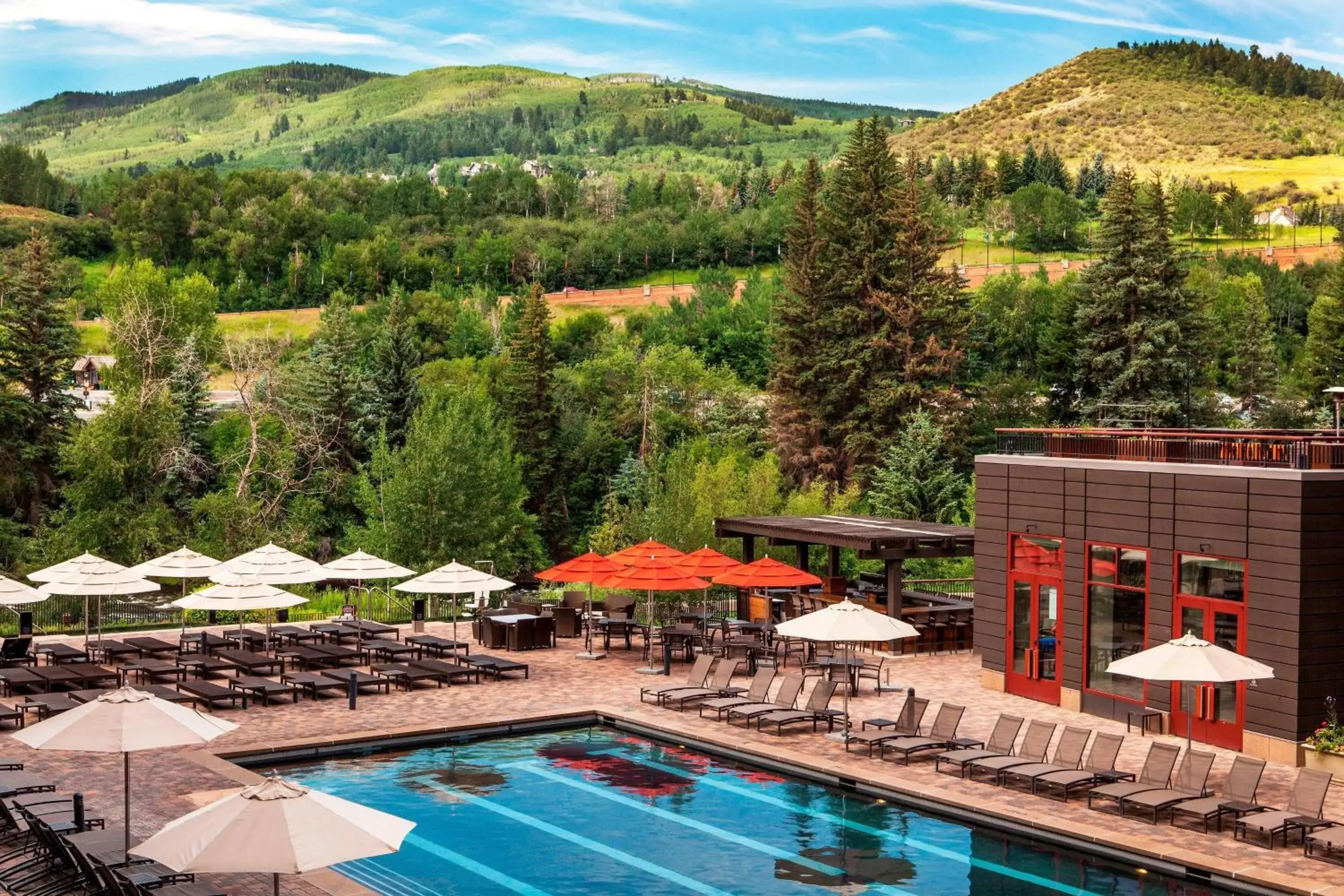 Swimming pool, Pool View in The Westin Riverfront Resort & Spa, Avon, Vail Valley