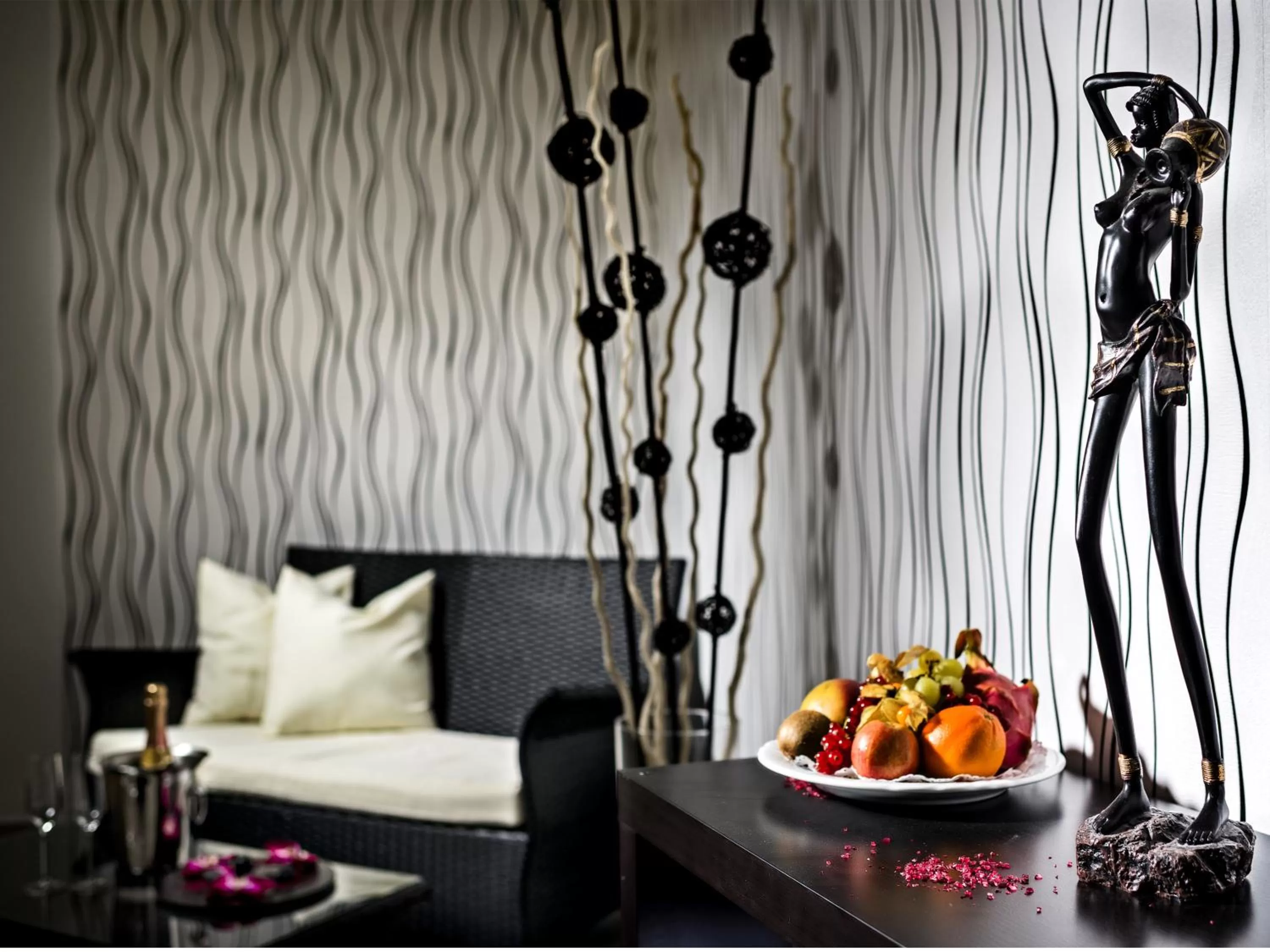 Decorative detail in Hotel Residenz Bad Frankenhausen