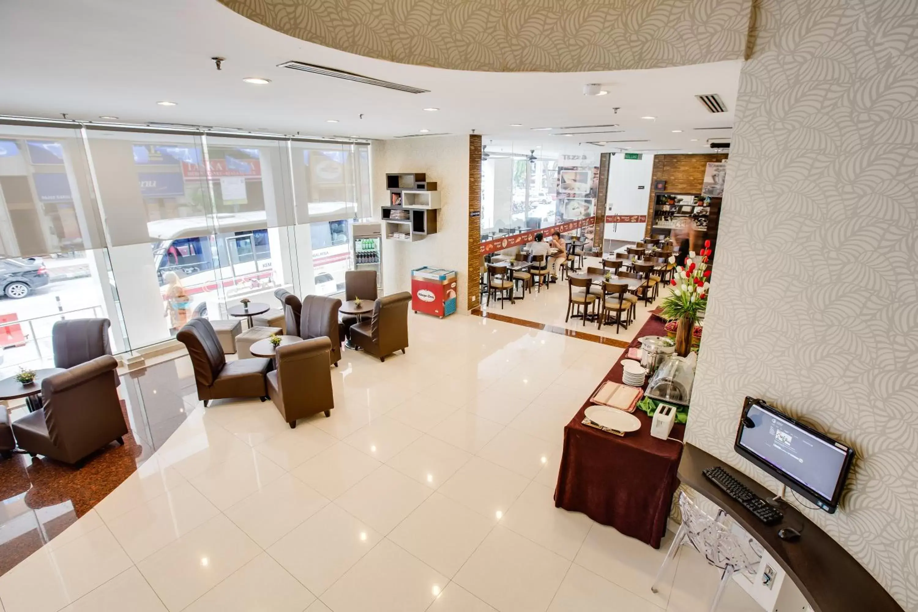 Restaurant/places to eat, Lobby/Reception in Prescott Hotel Kuala Lumpur Medan Tuanku