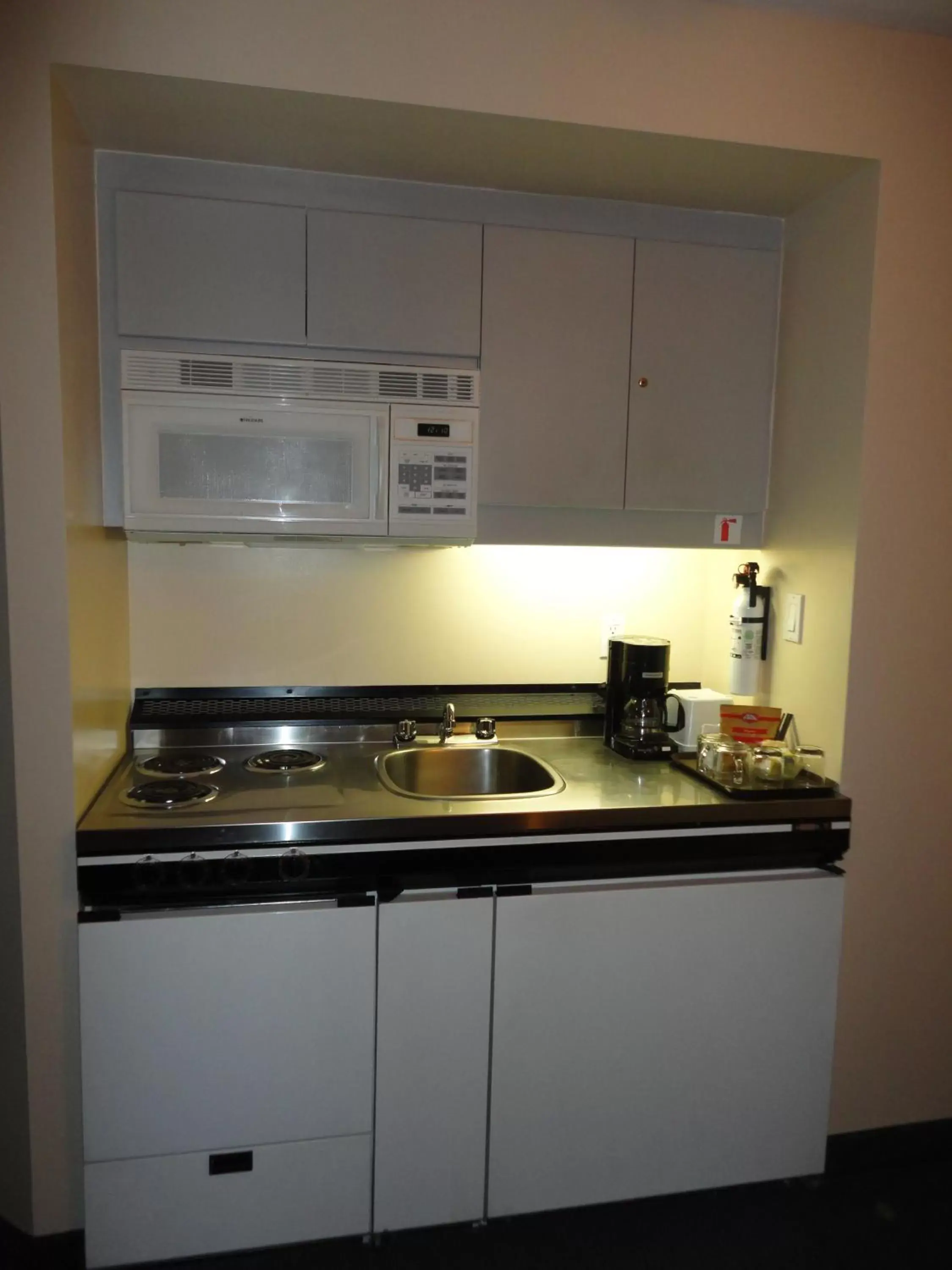 Kitchen or kitchenette, Kitchen/Kitchenette in Rosedale on Robson Suite Hotel