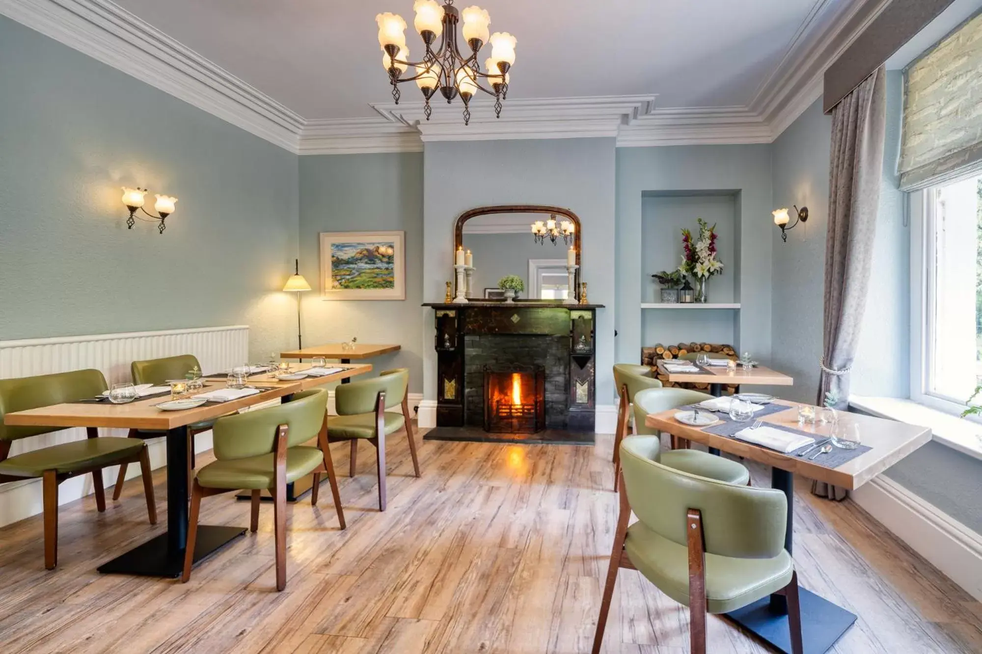 Dining area, Restaurant/Places to Eat in The Leathes Head Hotel