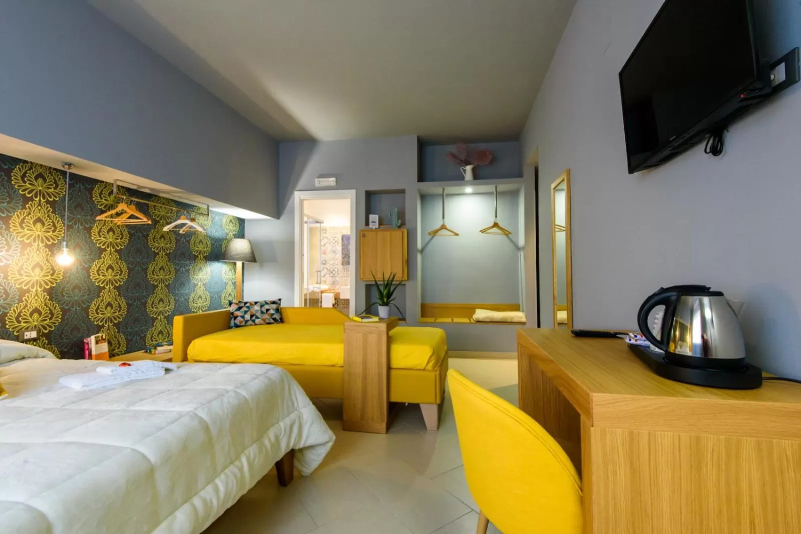 Bed in Un B&B al Belvedere