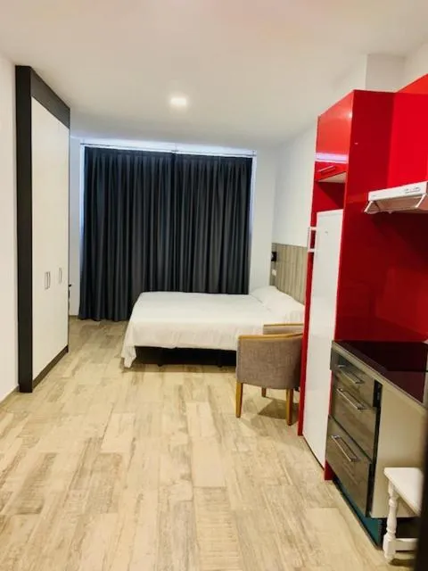 Bed in Hotel Madrid Río