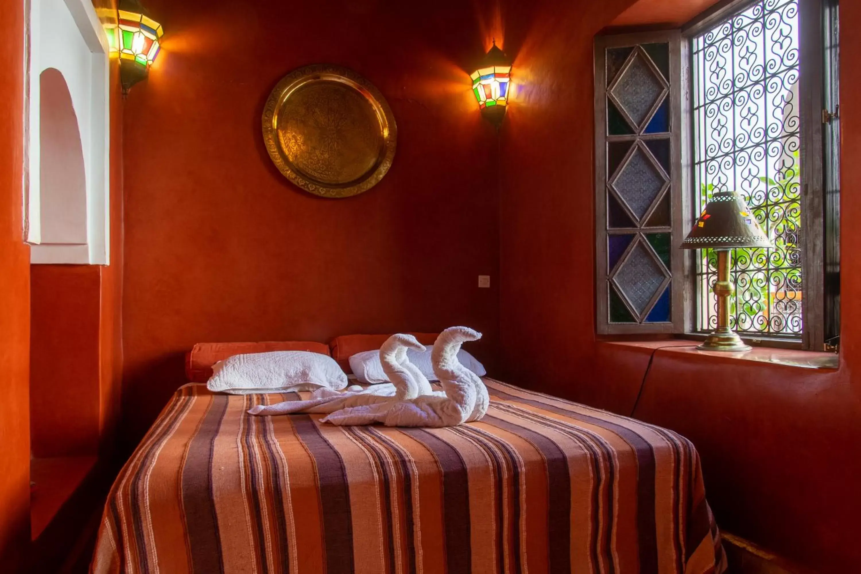 Bedroom, Bed in Riad Le Jardin de Lea, Suites & Spa