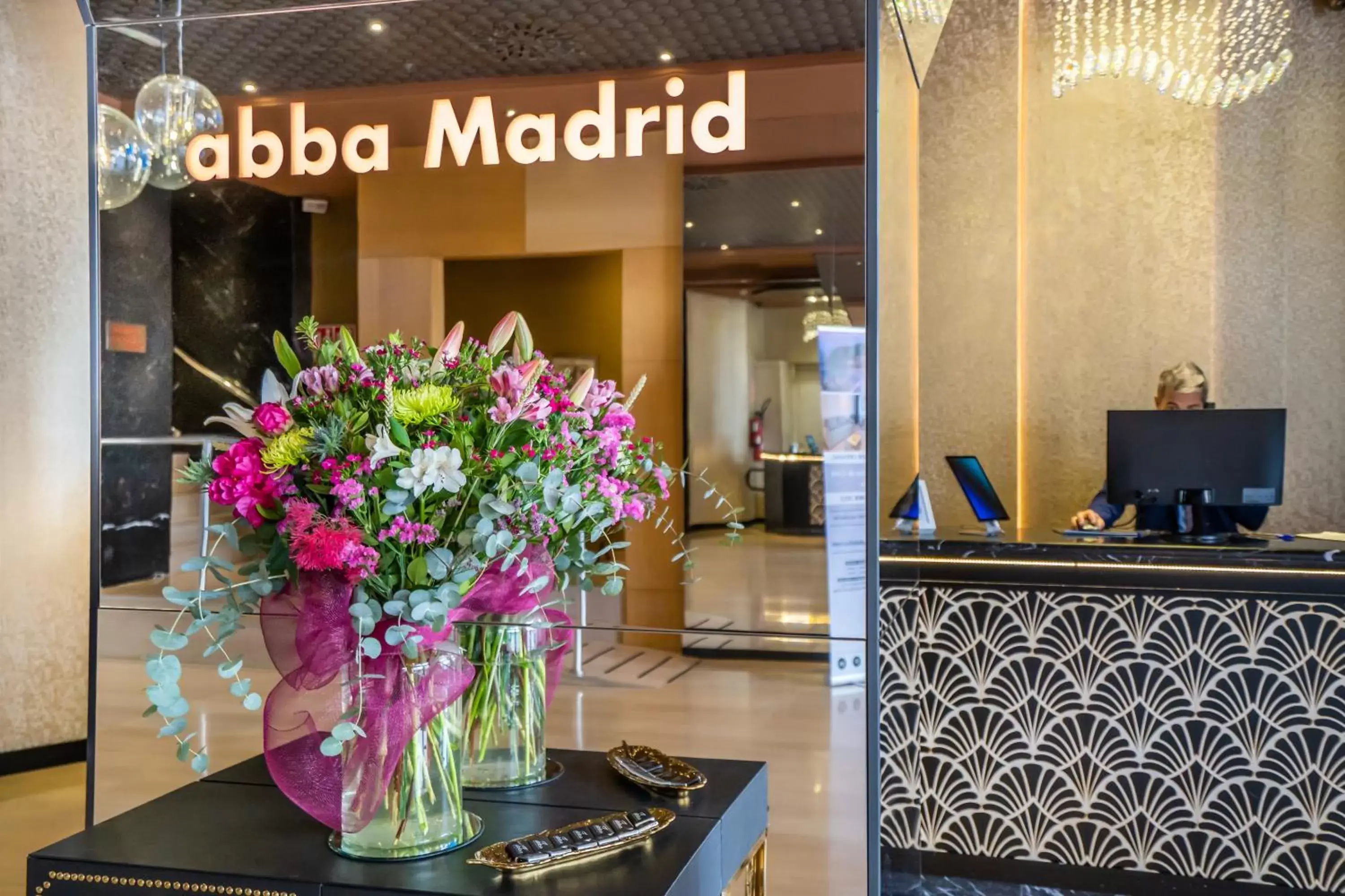 Lobby or reception, Lobby/Reception in Abba Madrid
