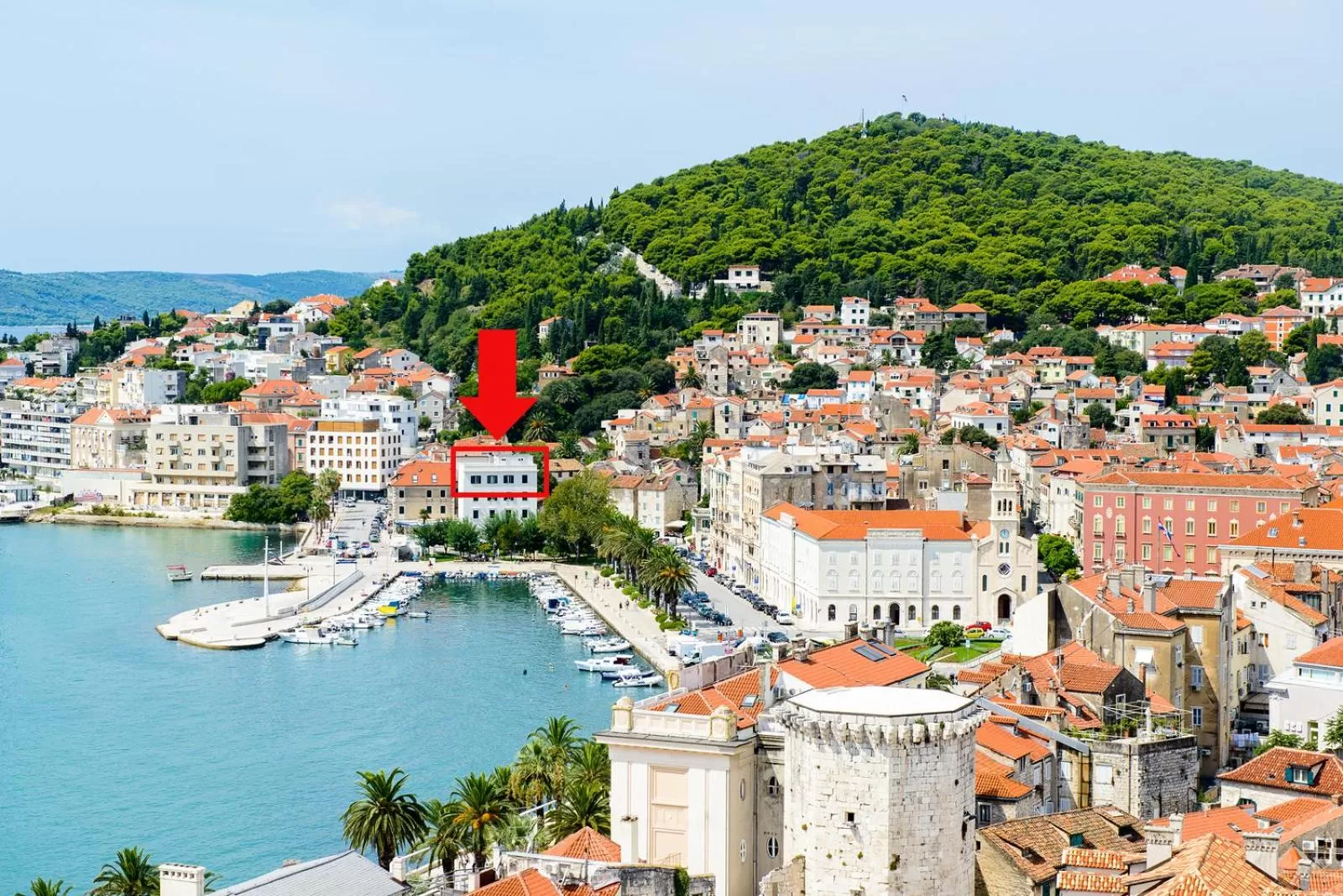 Property building, Bird's-eye View in Belvedere Luxury Rooms - Breathtaking View