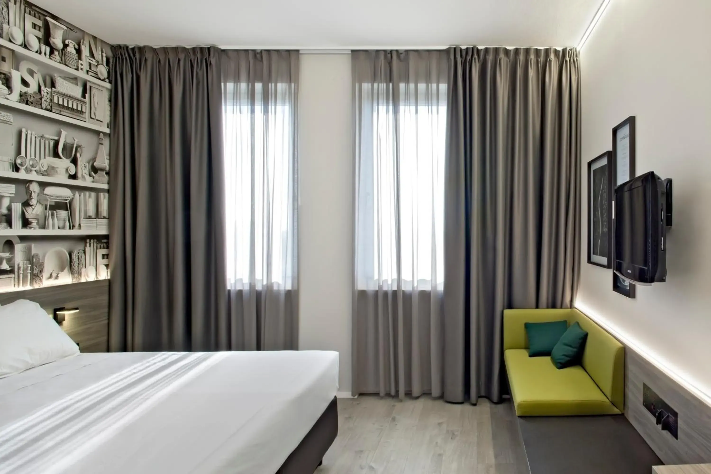 Bed in Hotel Friuli Bed in Hotel Friuli