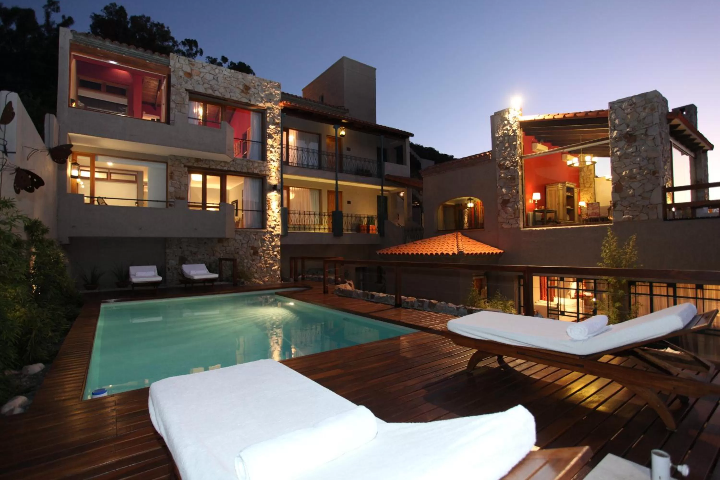 Swimming pool in Kkala Boutique Hotel