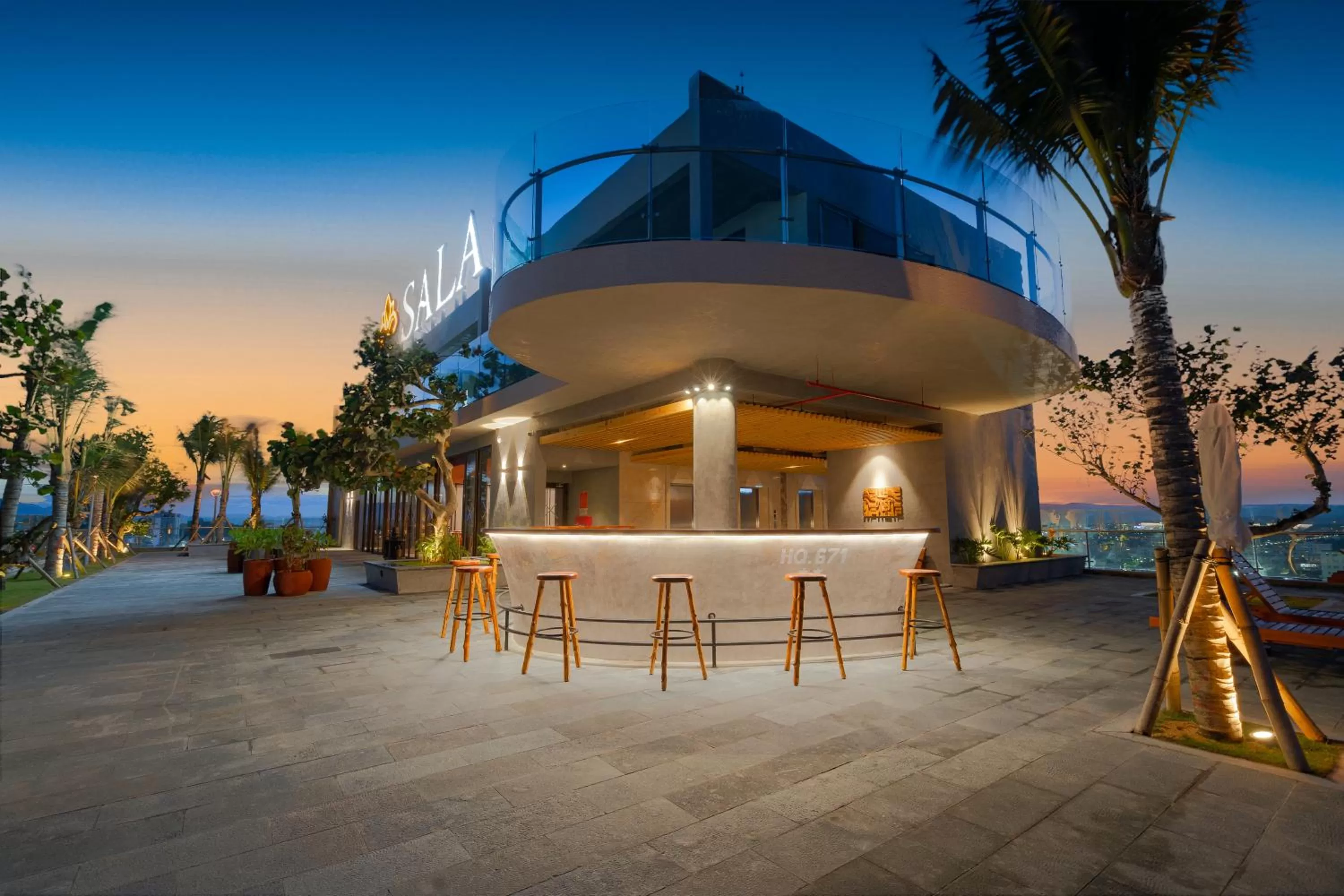 Lounge or bar in Sala Grand Tuy Hoa Hotel