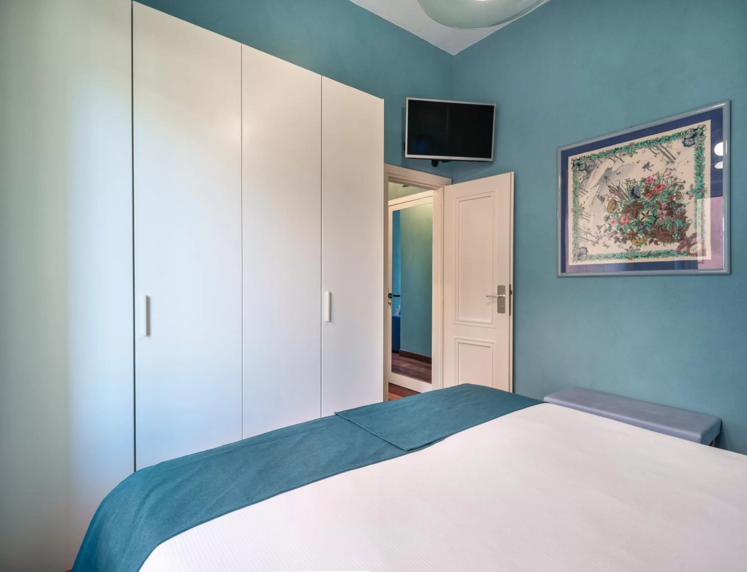 Bed in Rosabianca Boutique Hotel