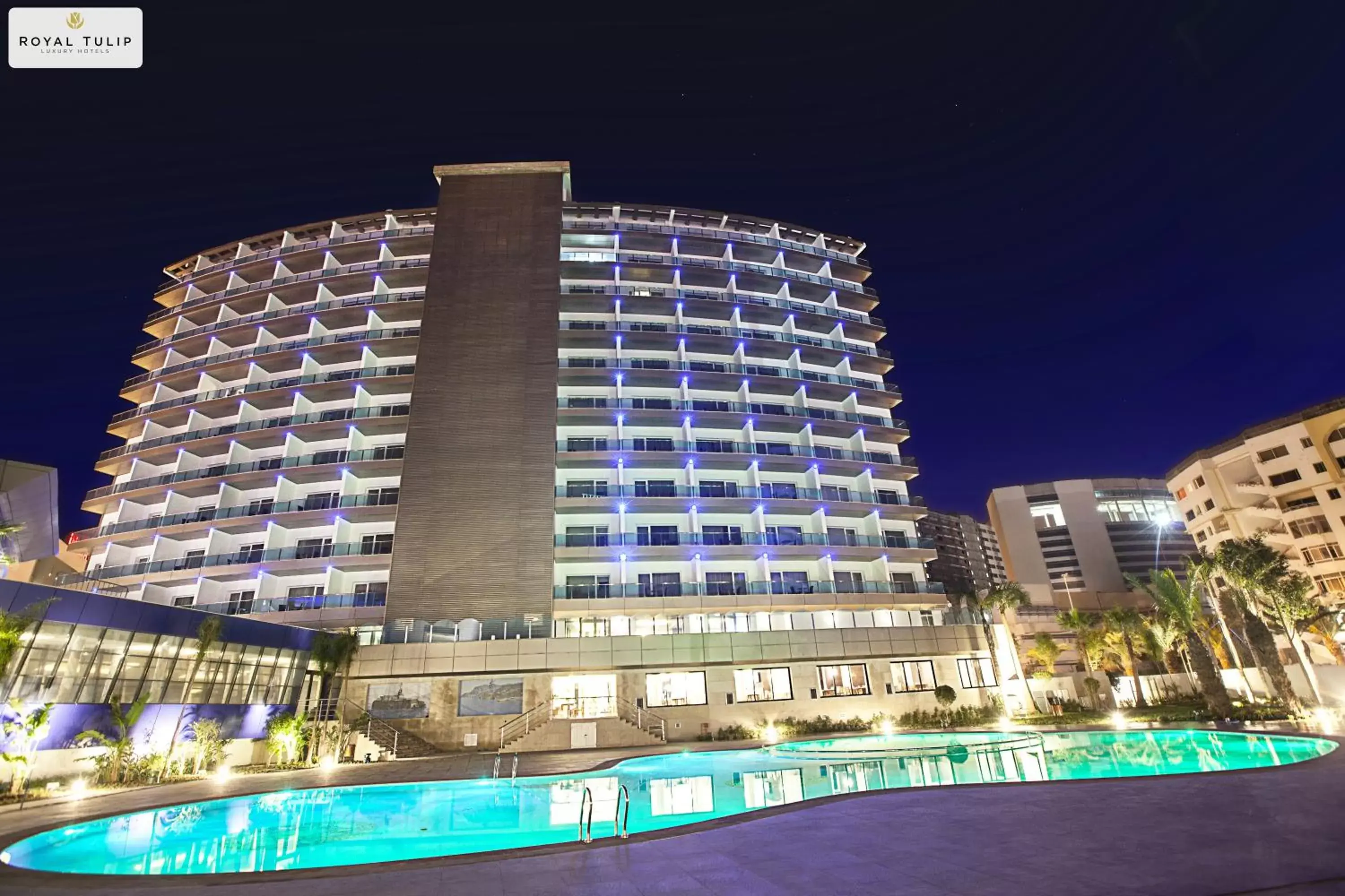 Pool view, Property Building in Royal Tulip City Center