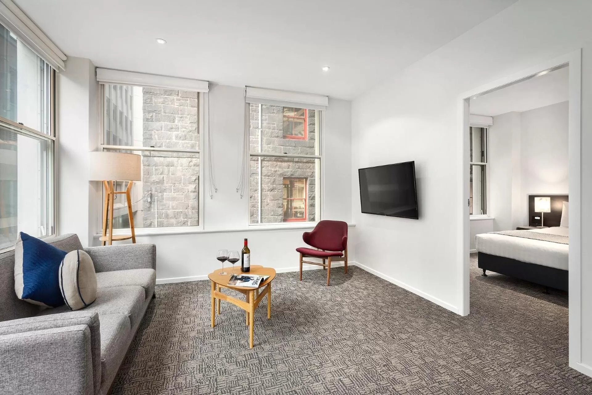 Communal lounge/ TV room in Quest on William