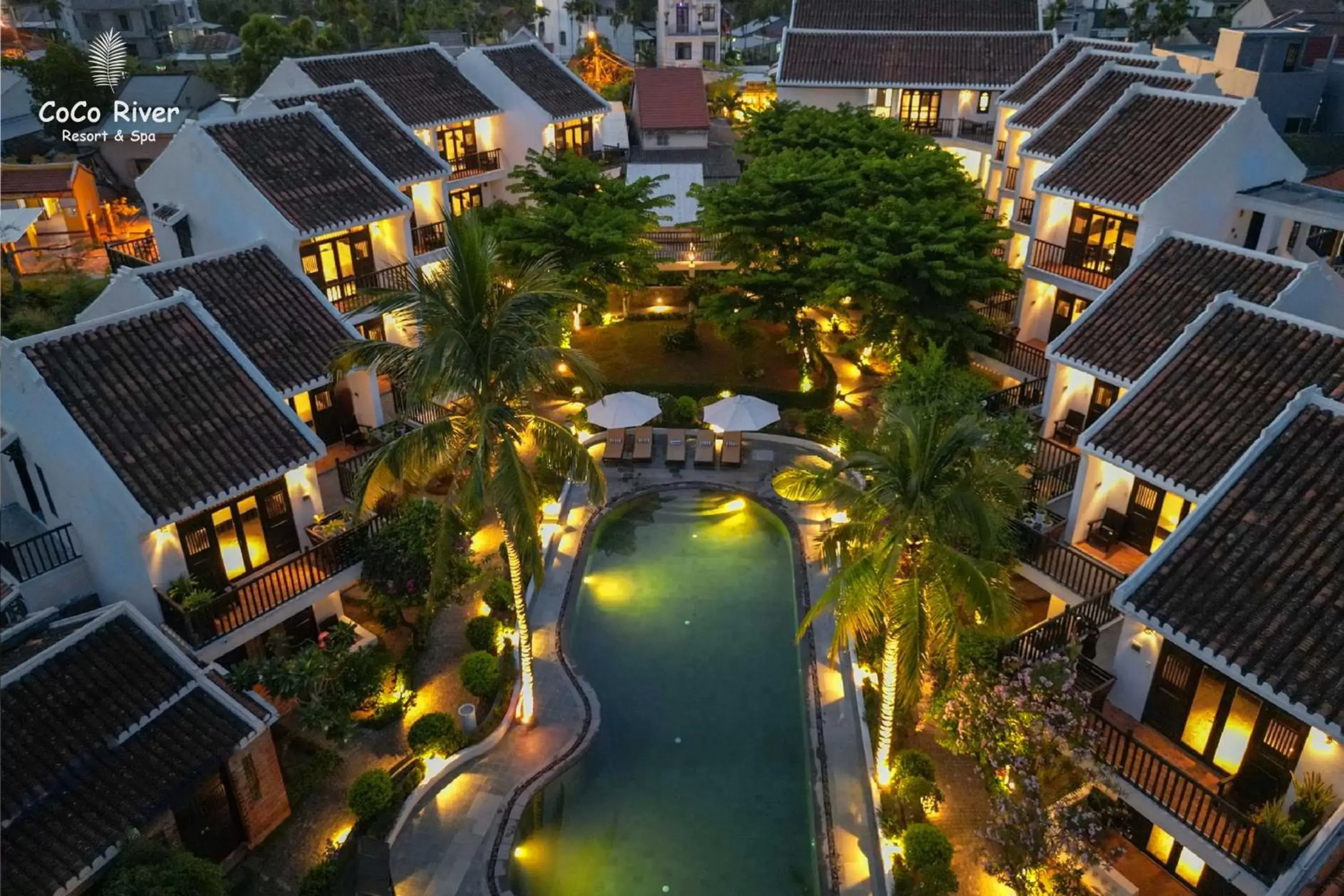 Property building, Bird's-eye View in Hoi An Coco River Resort & Spa