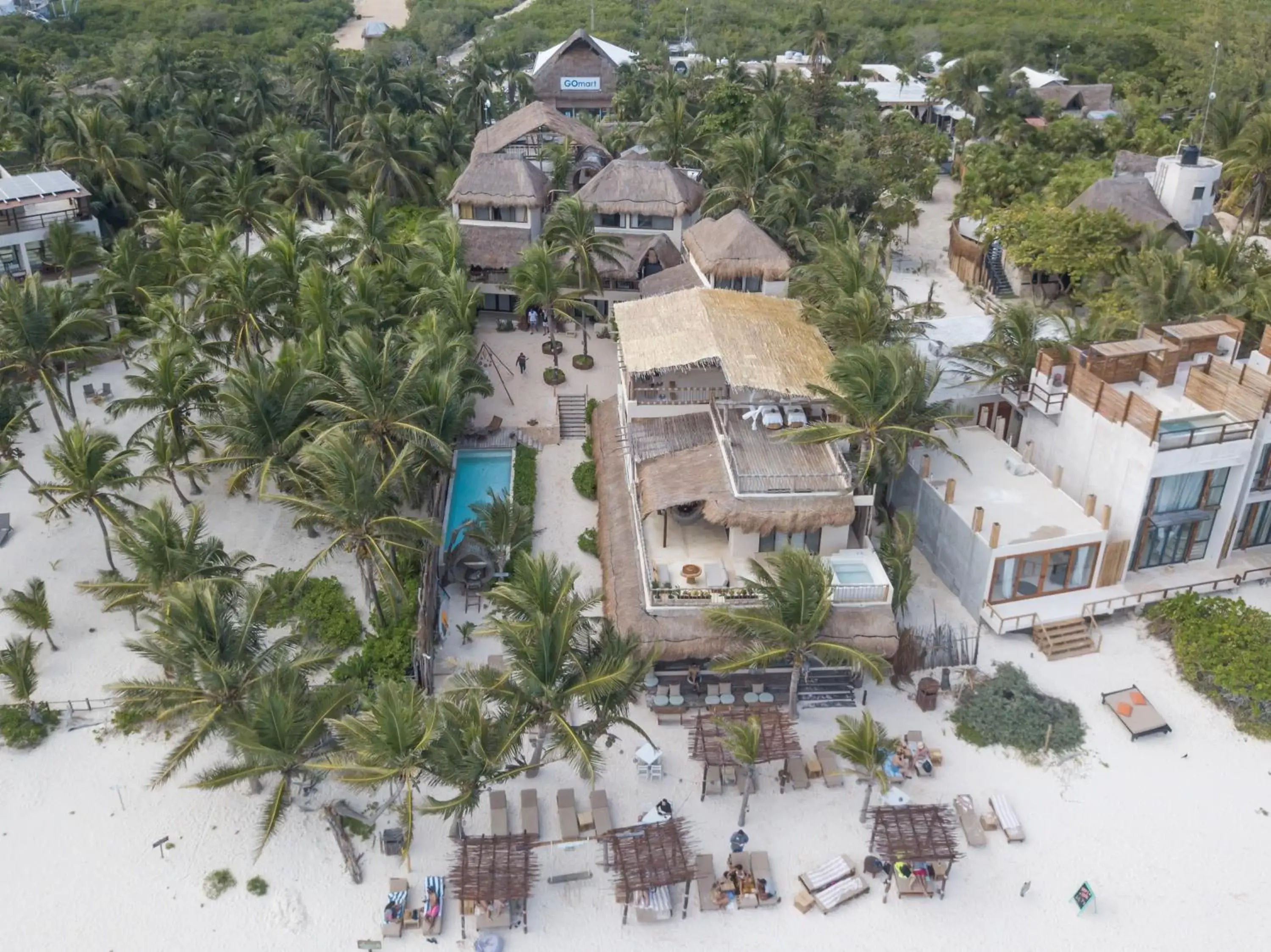 Bird's eye view, Bird's-eye View in Dune Boutique Hotel located at the party zone