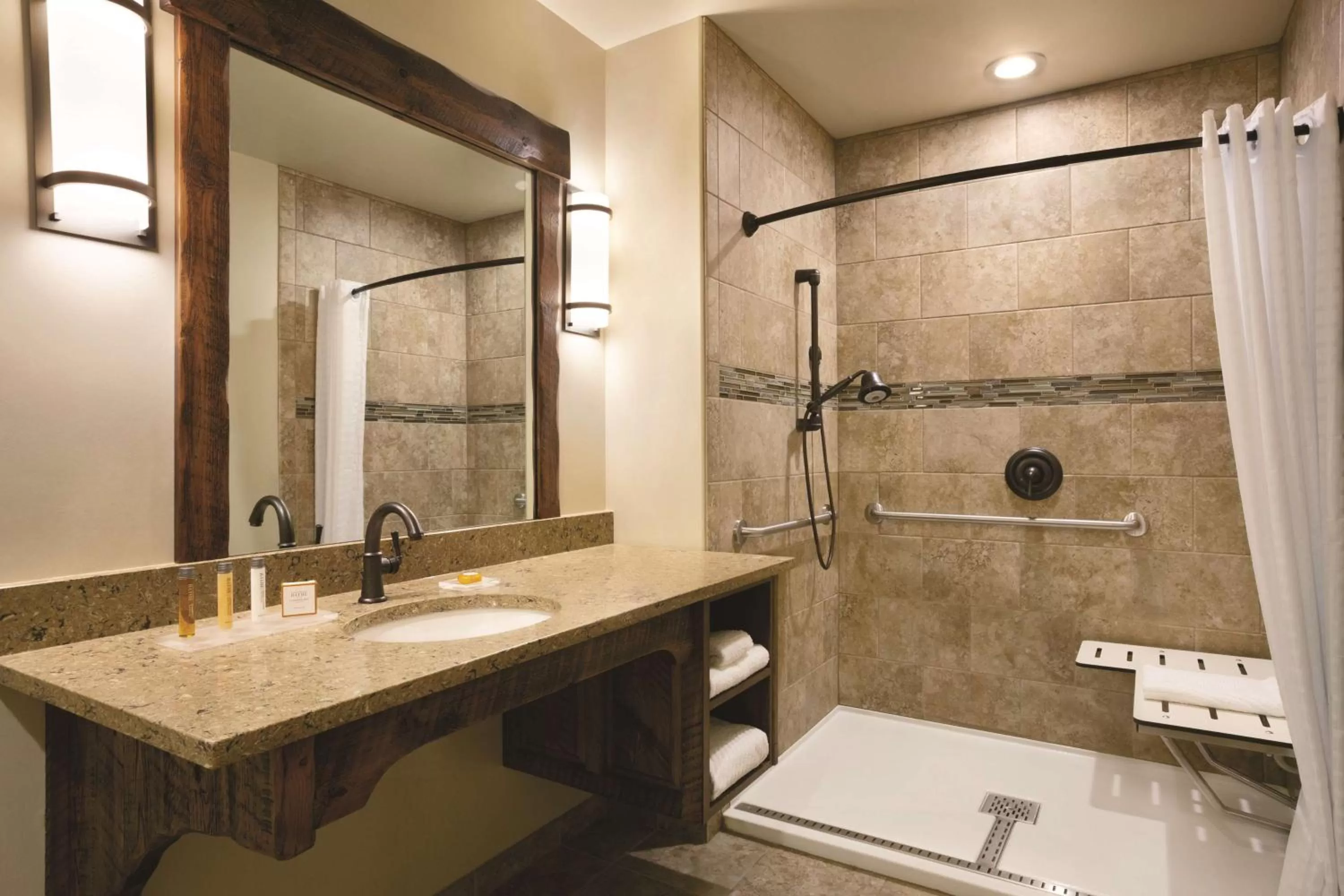 Bathroom in Glacier International Lodge
