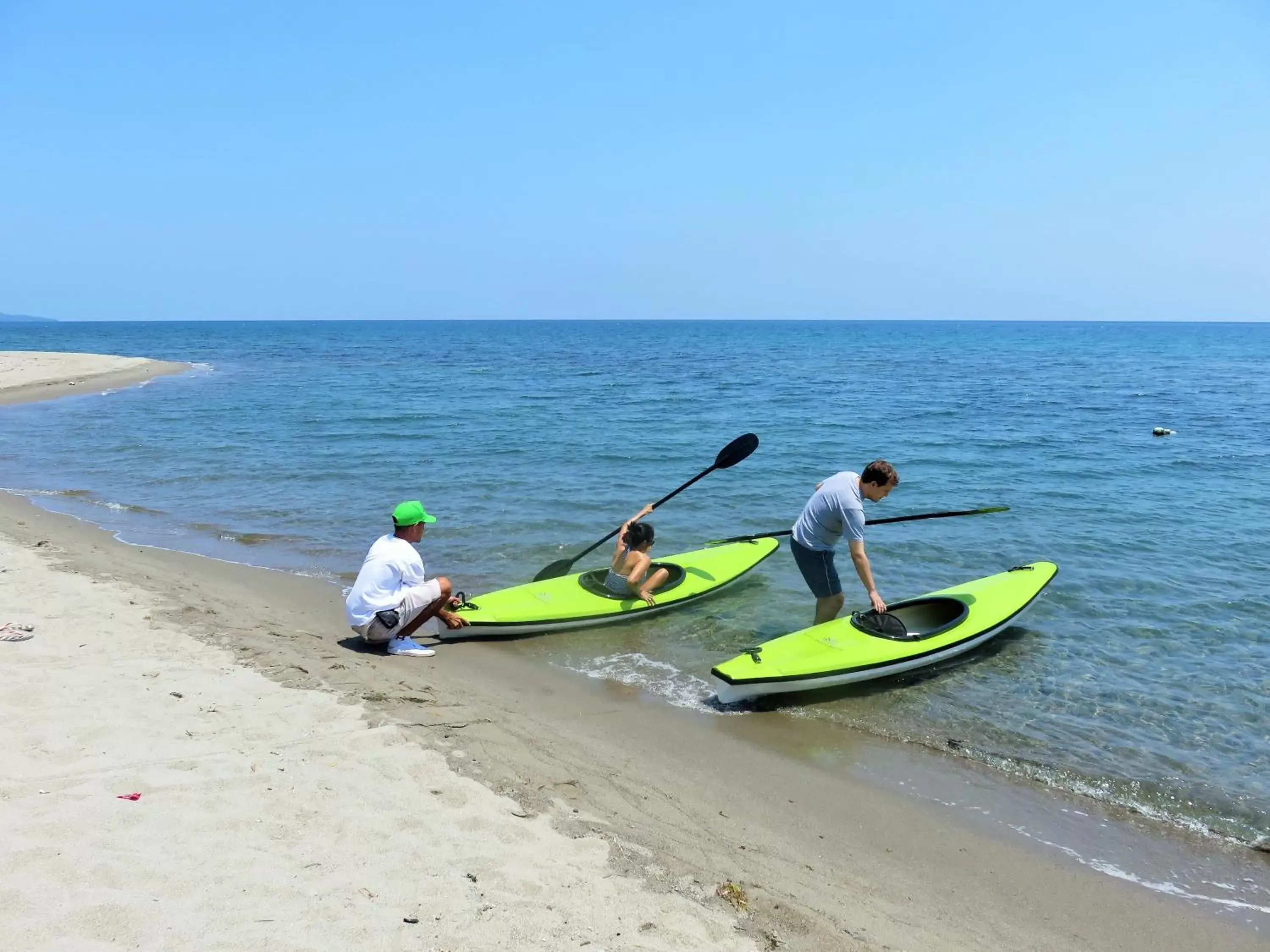 Canoeing in Kav's Beach Resort