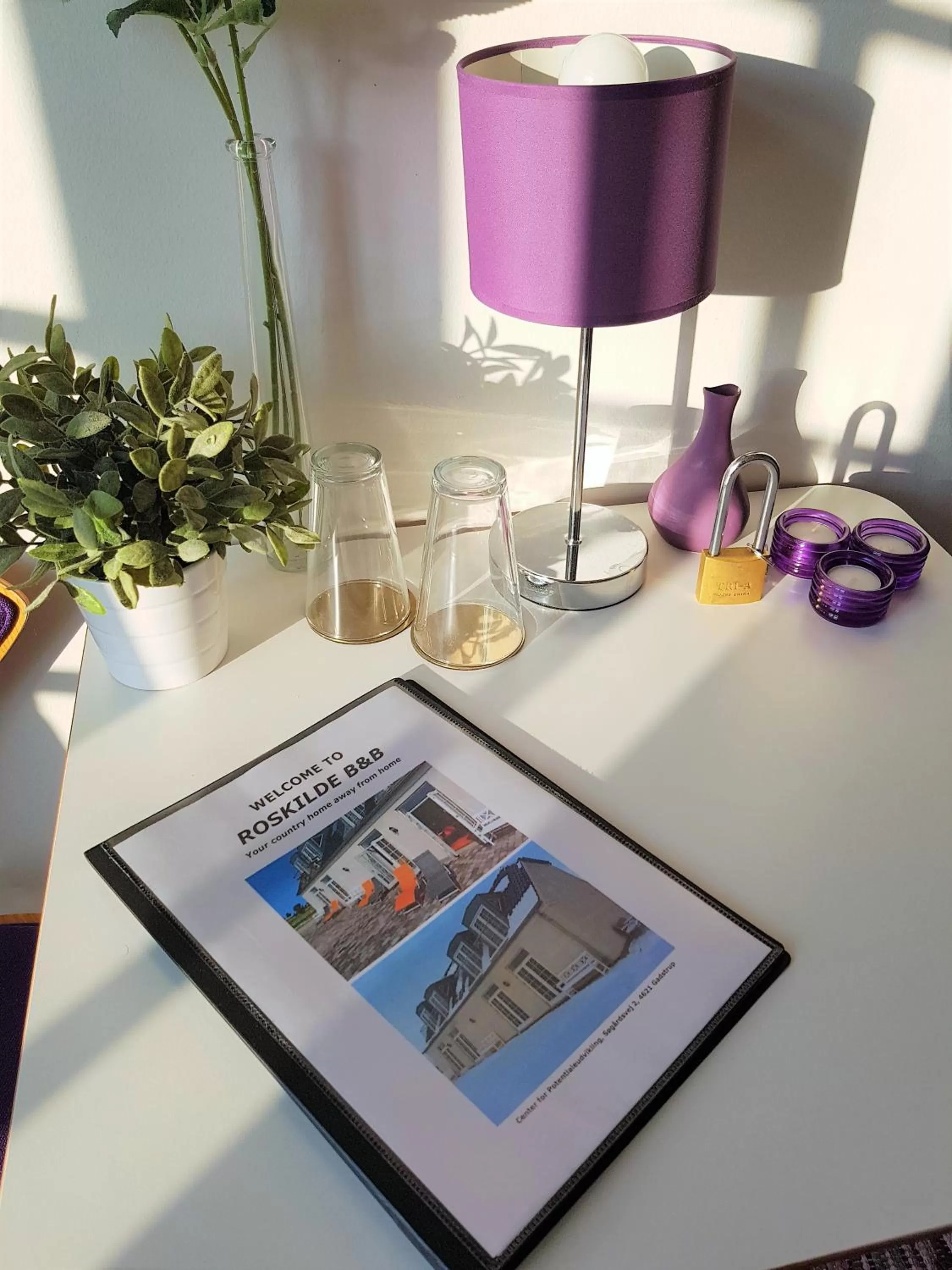 Decorative detail in Roskilde B&B