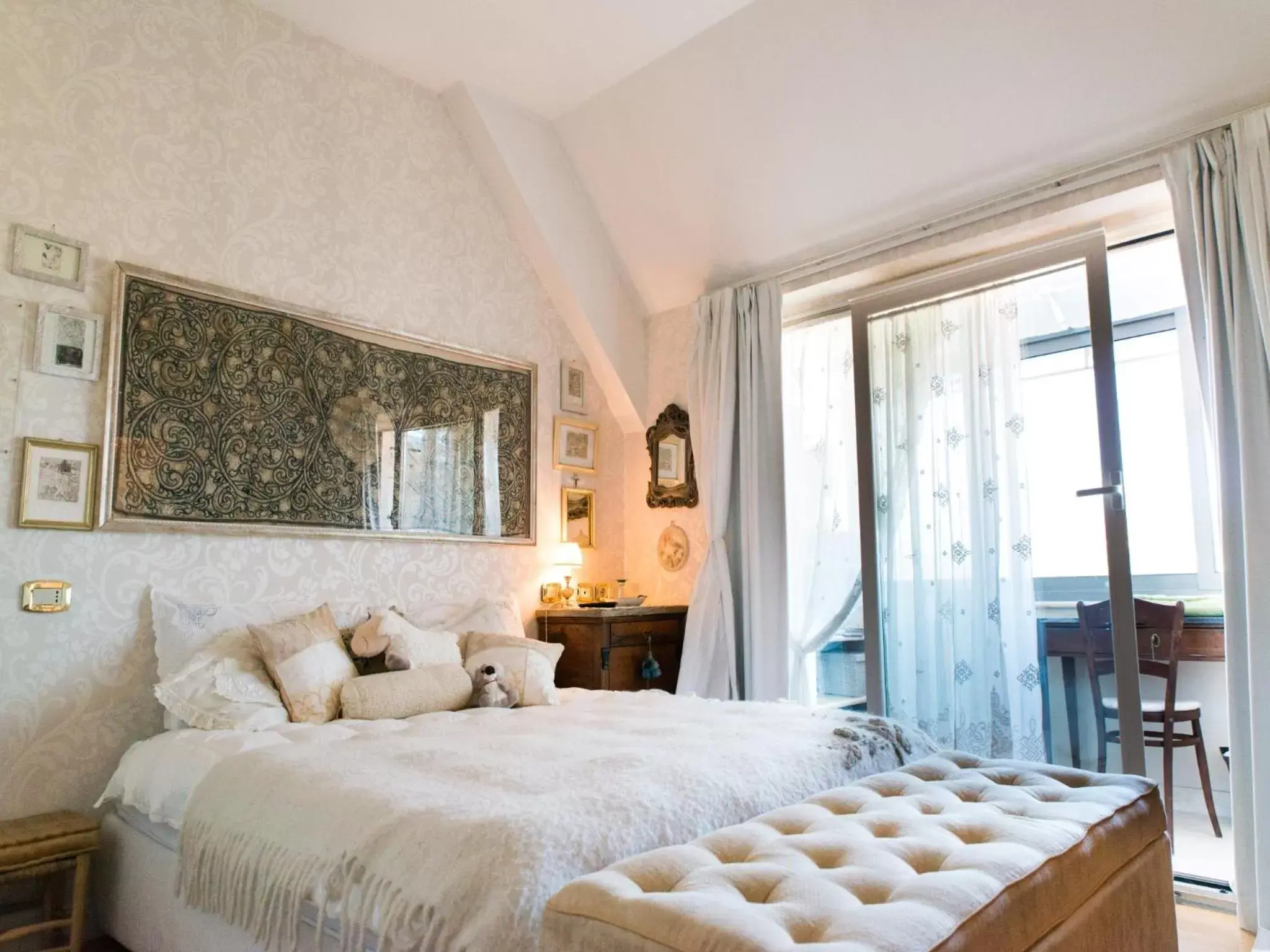 Bedroom, Bed in Casa Malena