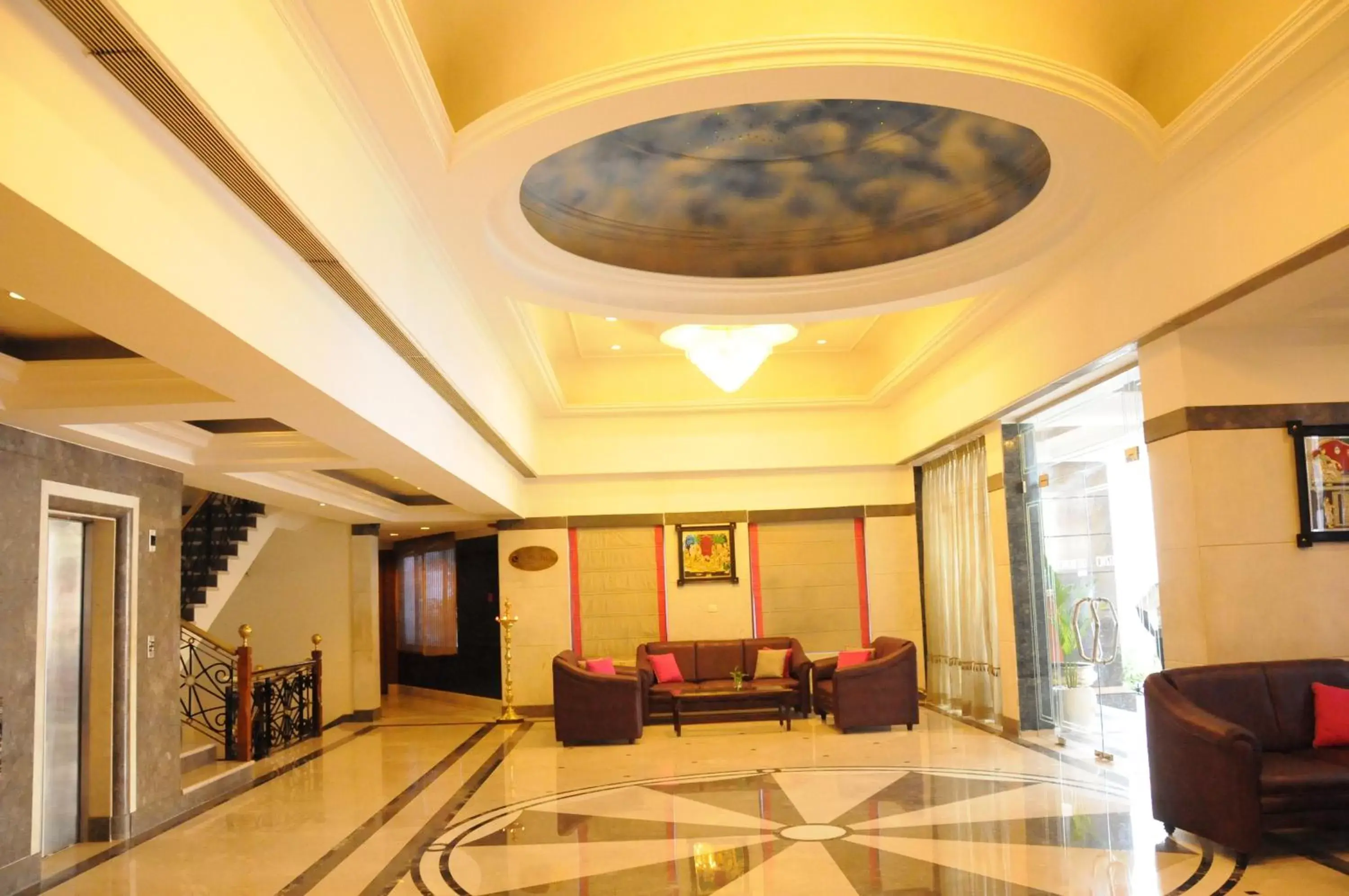 Lobby or reception in Regency Kanchipuram by GRT Hotels Lobby or reception in Regency Kanchipuram by GRT Hotels
