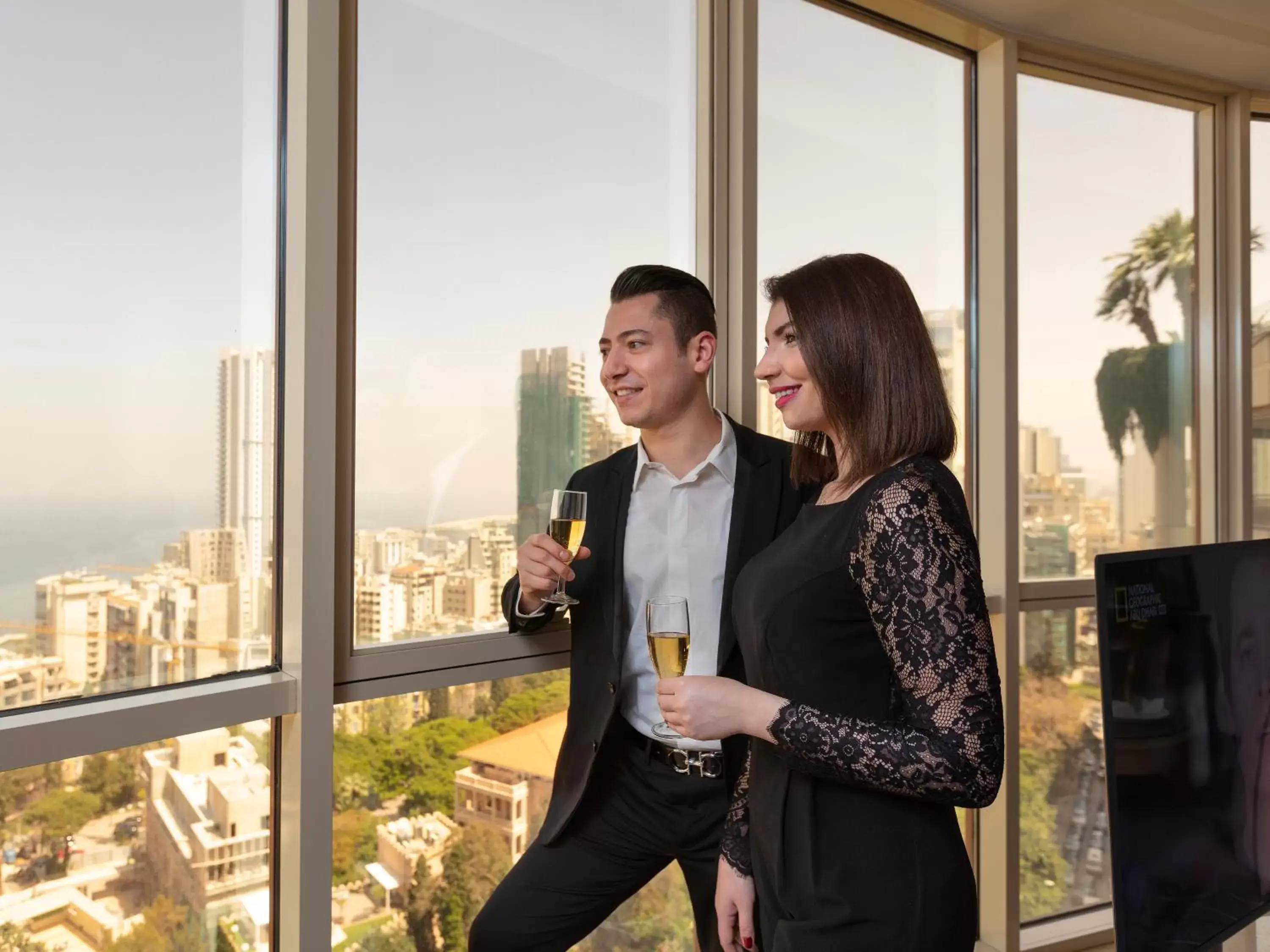 Living room in Gefinor Rotana – Beirut