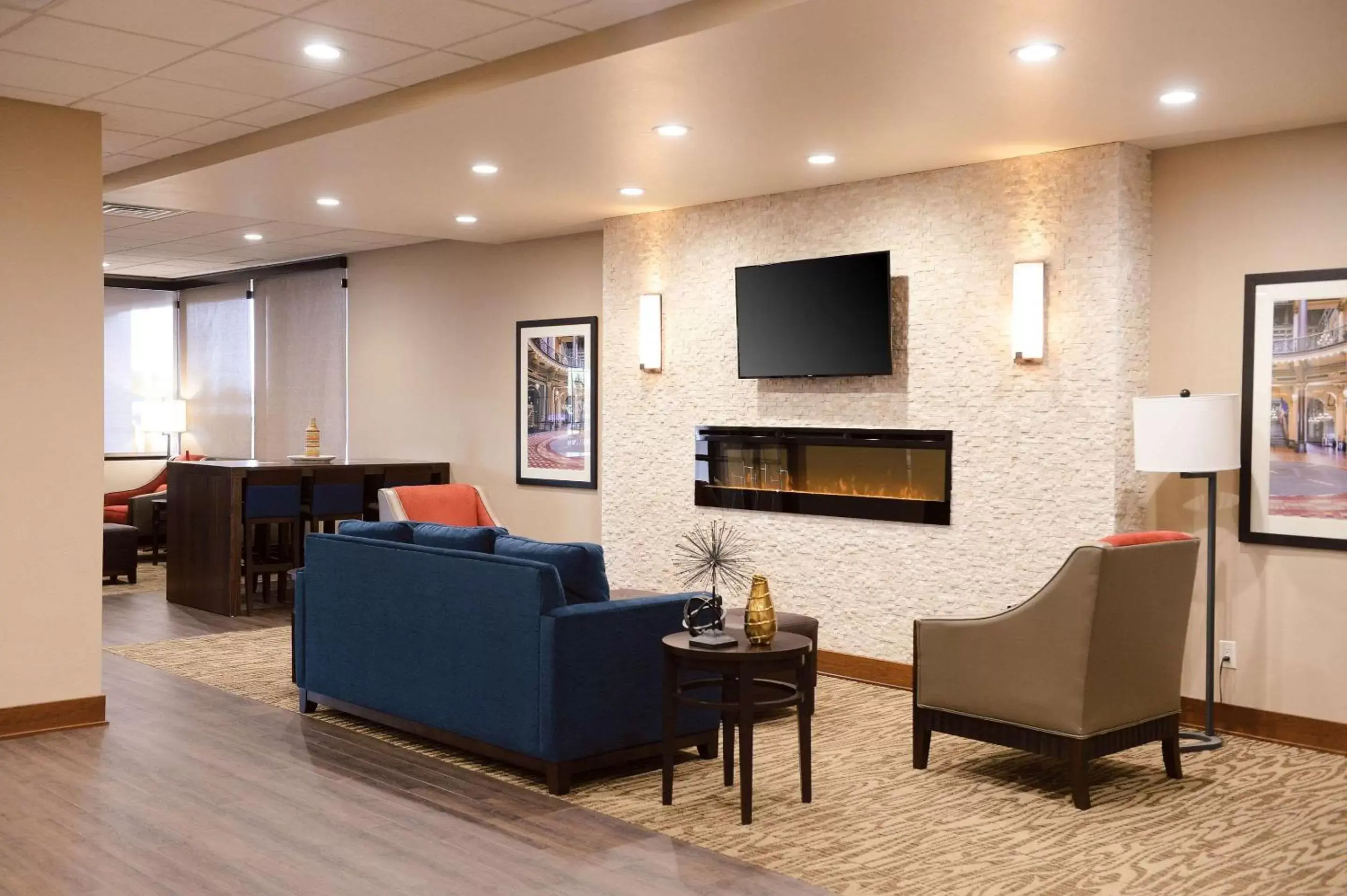 Lobby or reception, Seating Area in Comfort Inn & Suites Event Center